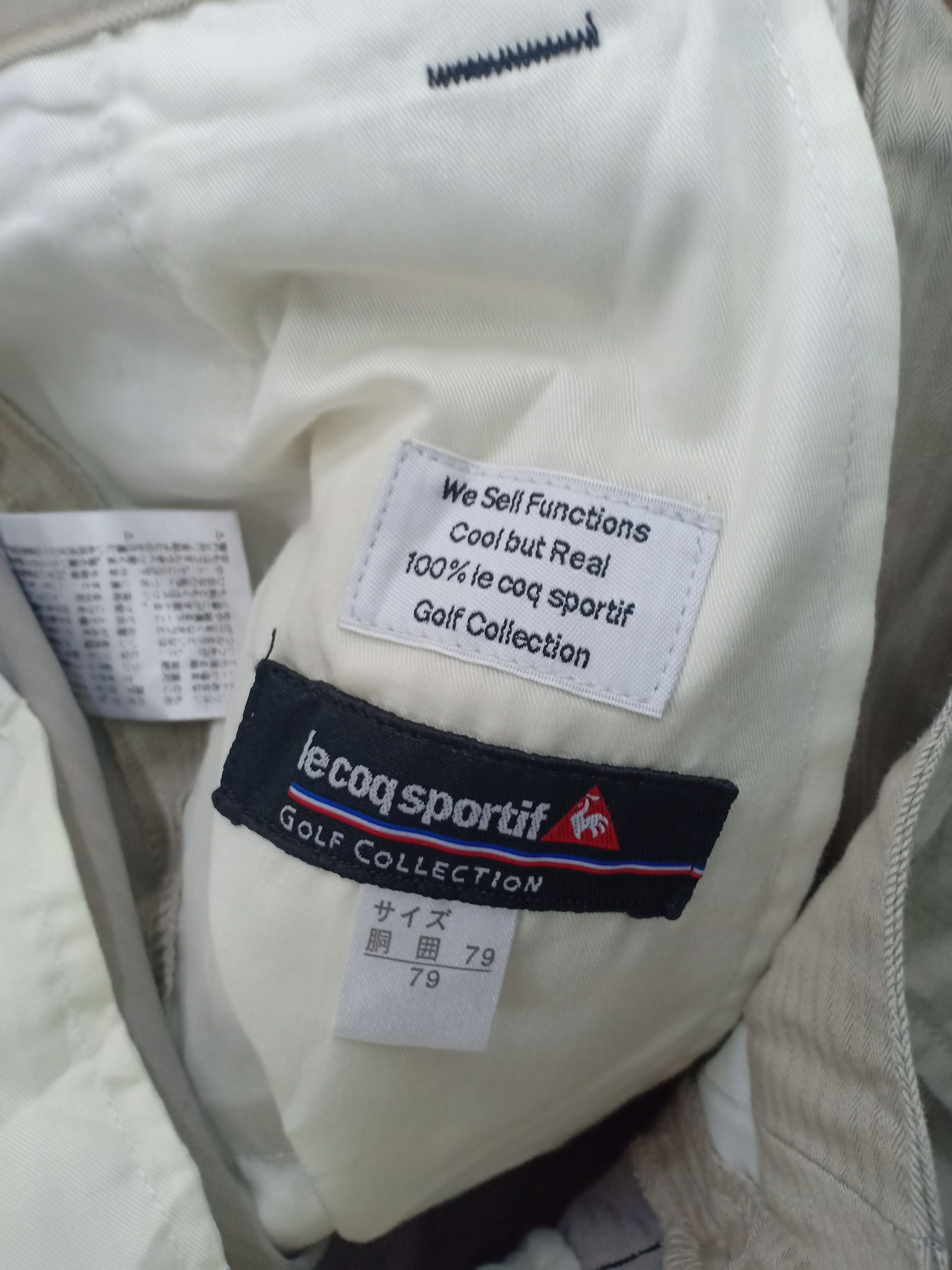 Le Coq Sportif Le Coq Sportif Golf Collection Cargo Pants Size US 30 / EU 46 - 10 Thumbnail