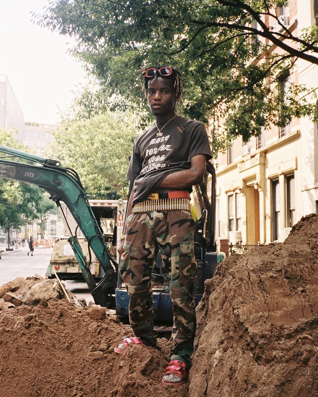 Number (N)ine FW04 Anti War Distressed Tee Size US L / EU 52-54 / 3 - 6 Thumbnail