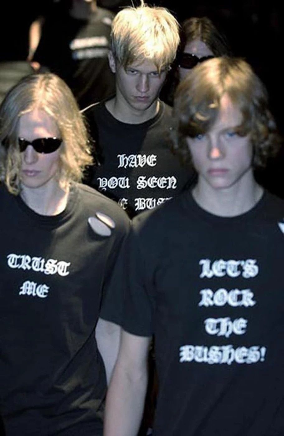 Number (N)ine FW04 Anti War Distressed Tee Size US L / EU 52-54 / 3 - 6 Thumbnail