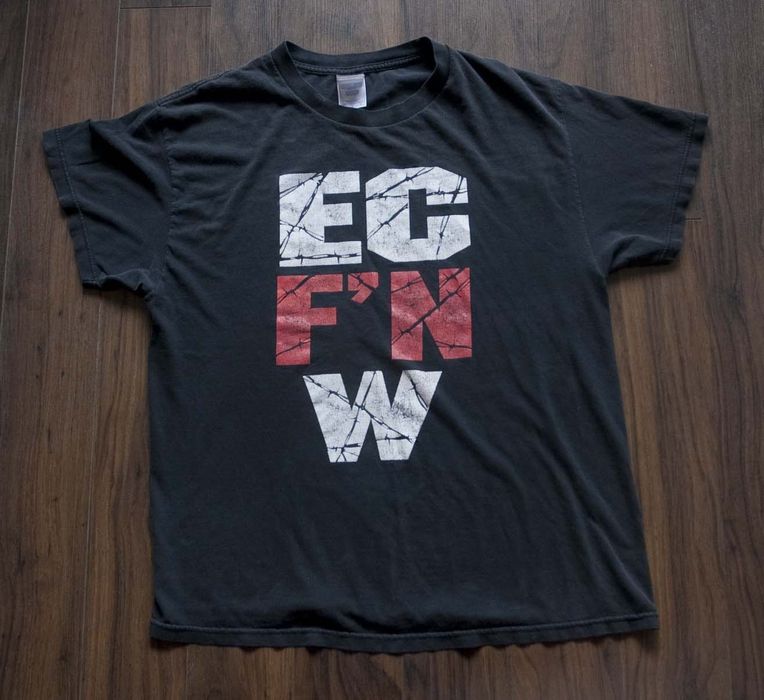 Vintage ECW Wrestling T Shirt ECF'NW Vintage Size M/ L | Grailed