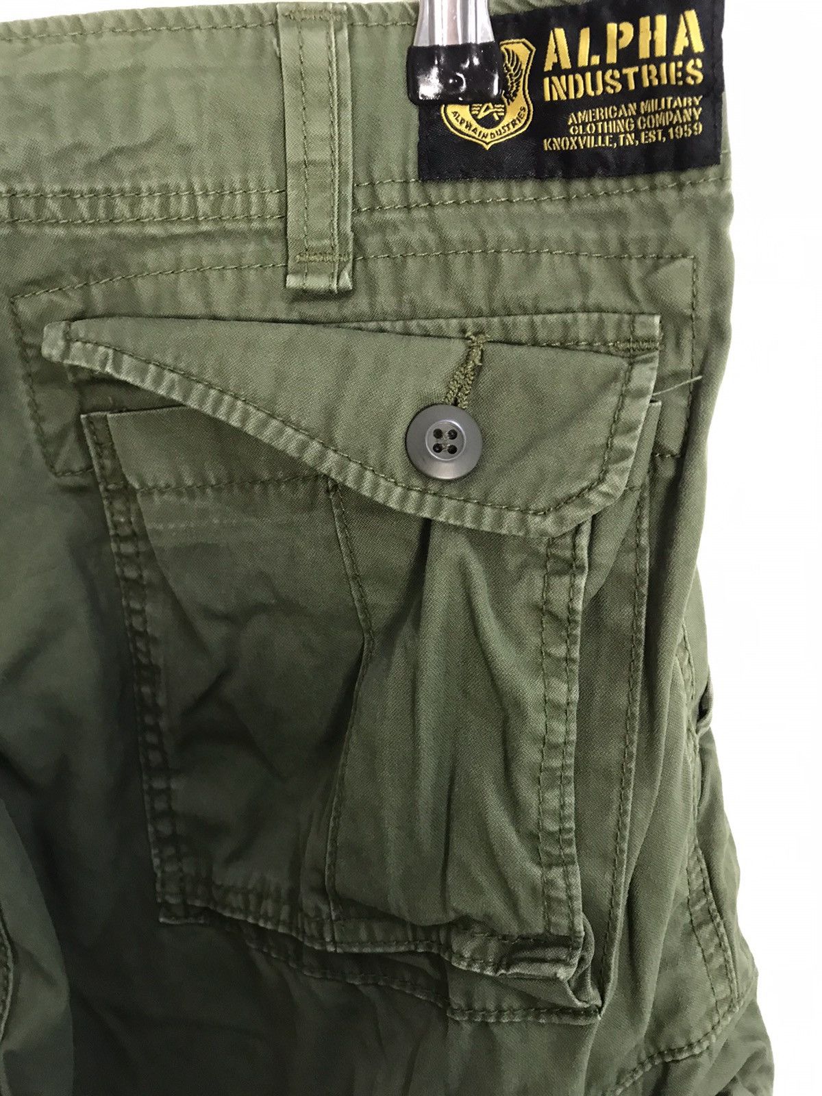 Alpha Industries Alpha Industries 59 Dark Green Cargo Multipocket Tactical Size US 32 / EU 48 - 7 Thumbnail
