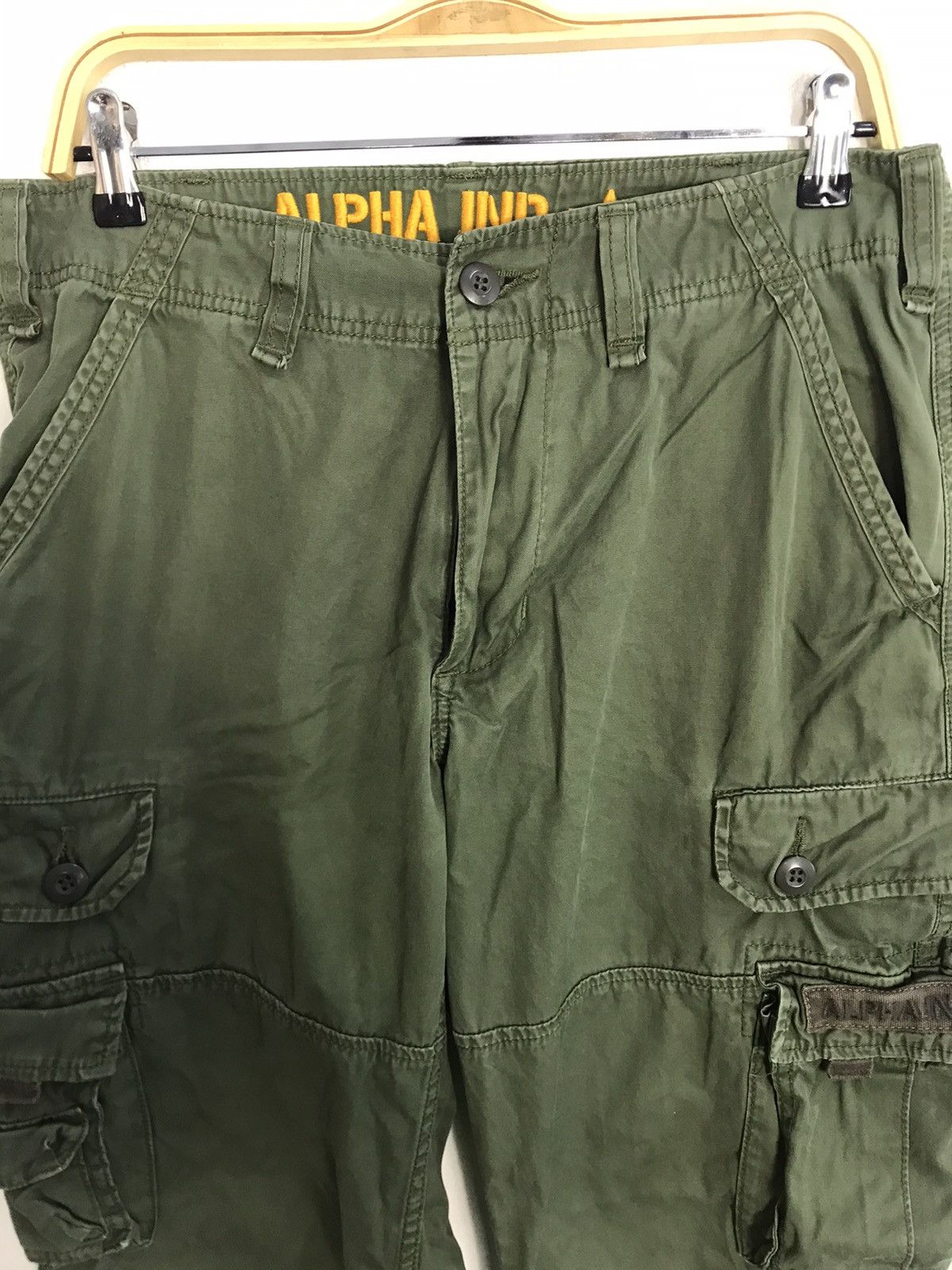 Alpha Industries Alpha Industries 59 Dark Green Cargo Multipocket Tactical Size US 32 / EU 48 - 3 Thumbnail