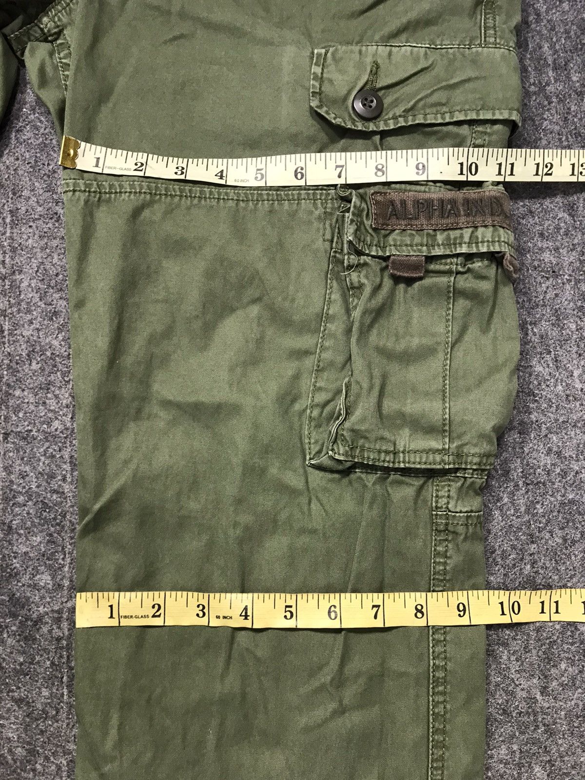 Alpha Industries Alpha Industries 59 Dark Green Cargo Multipocket Tactical Size US 32 / EU 48 - 14 Thumbnail