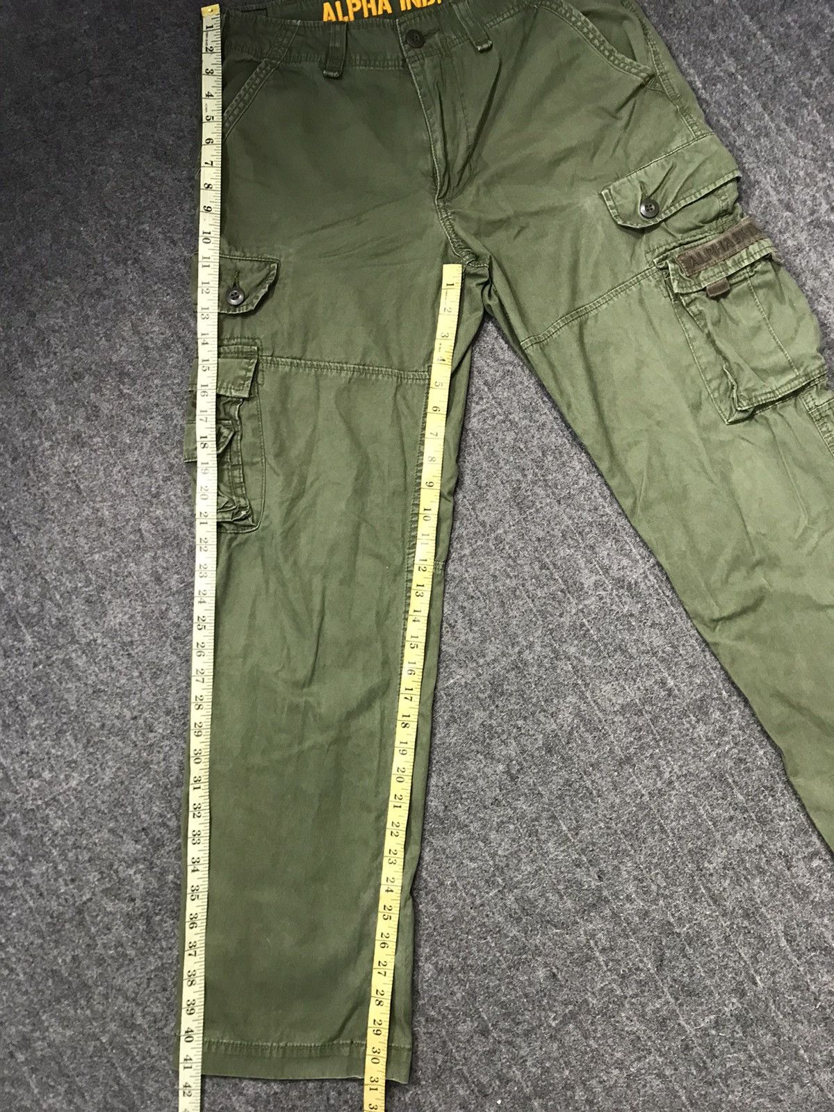 Alpha Industries Alpha Industries 59 Dark Green Cargo Multipocket Tactical Size US 32 / EU 48 - 13 Thumbnail