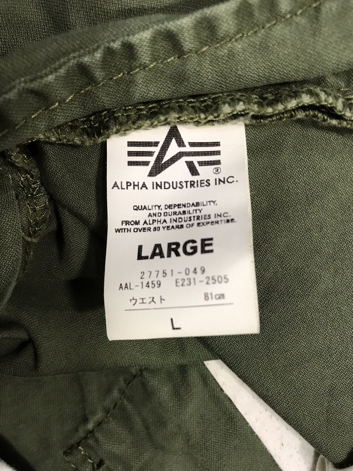 Alpha Industries Alpha Industries 59 Dark Green Cargo Multipocket Tactical Size US 32 / EU 48 - 10 Thumbnail