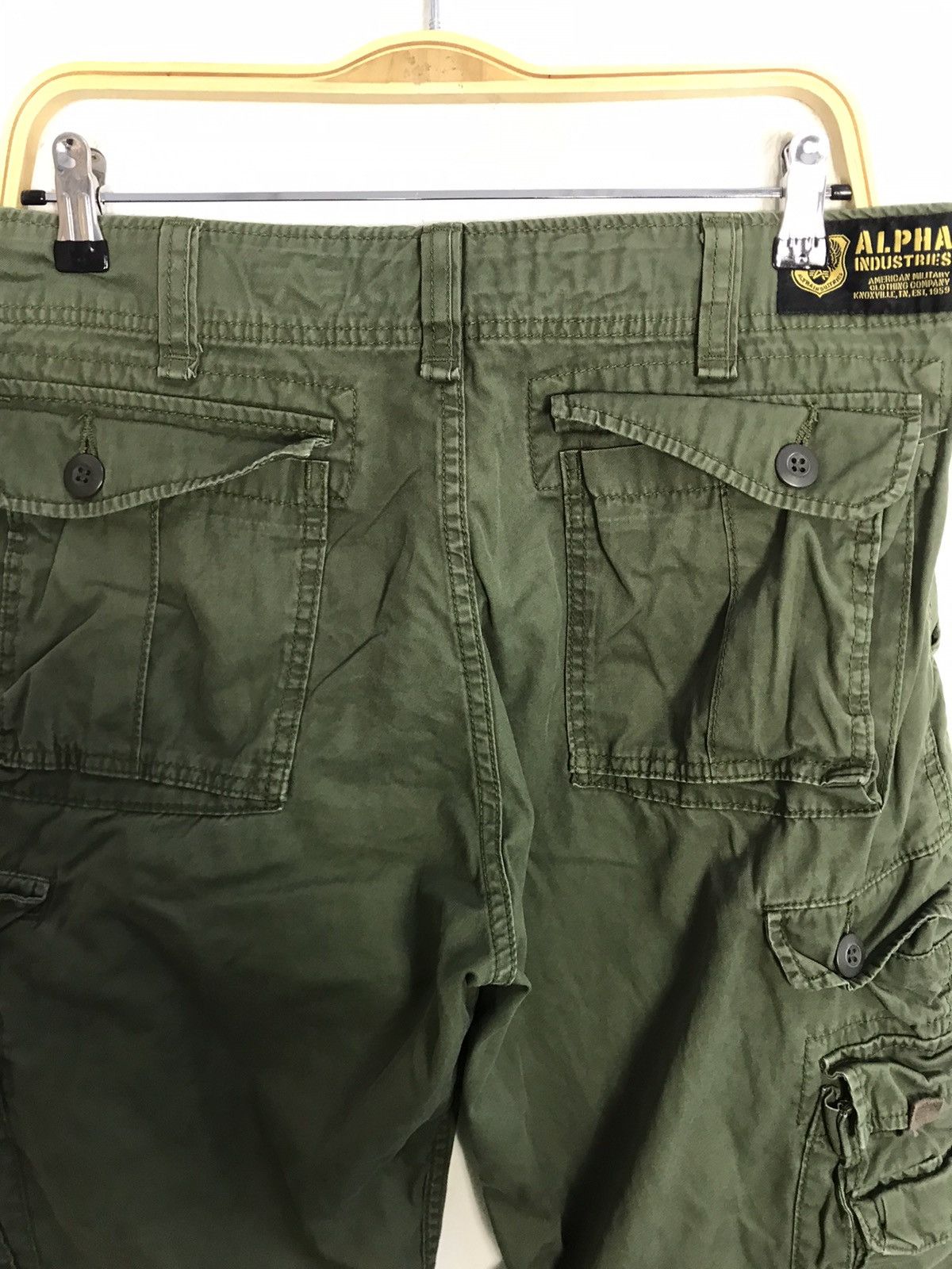Alpha Industries Alpha Industries 59 Dark Green Cargo Multipocket Tactical Size US 32 / EU 48 - 4 Thumbnail