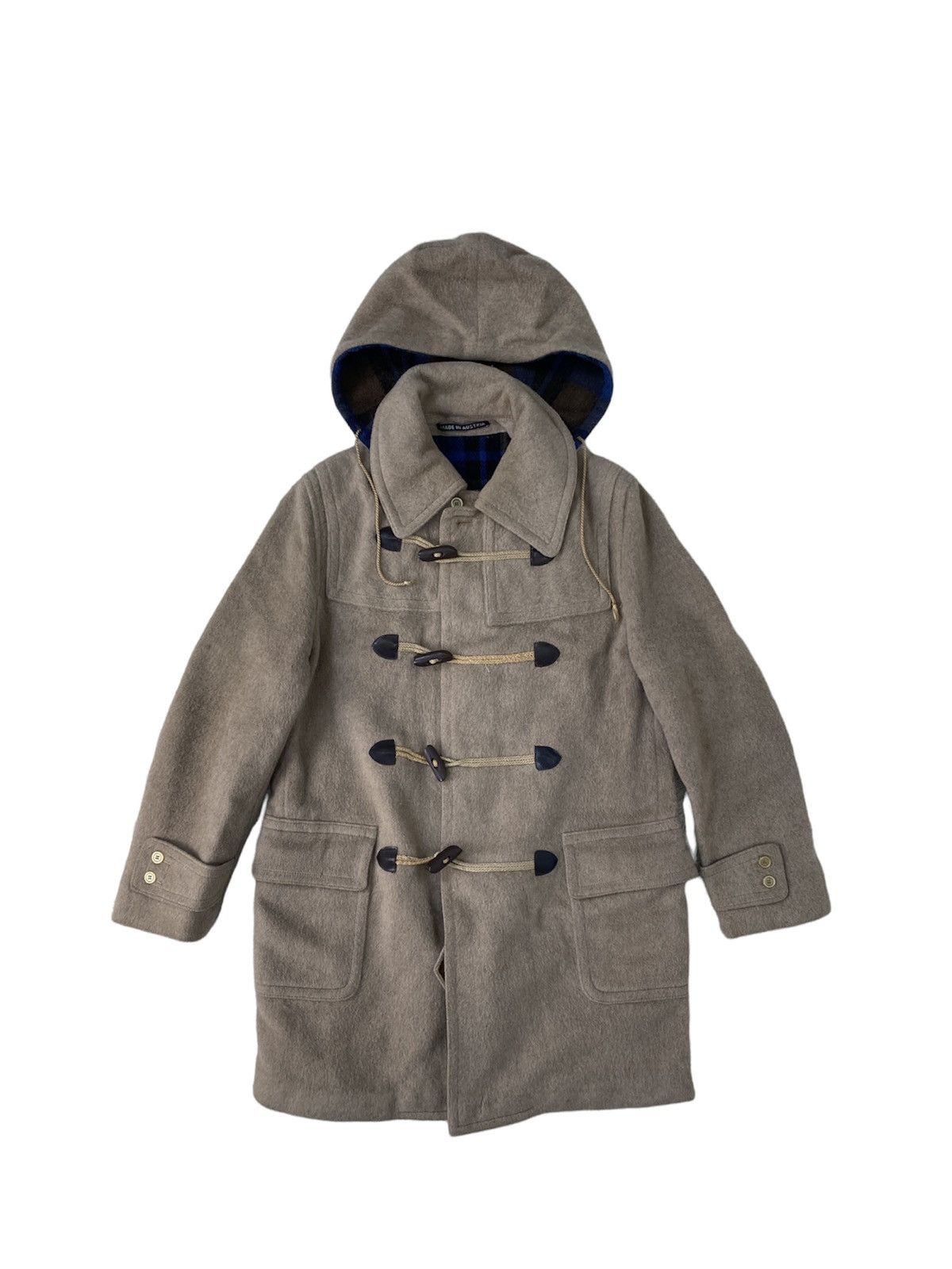 Made In Austria Wool Heavy Duffle Coat