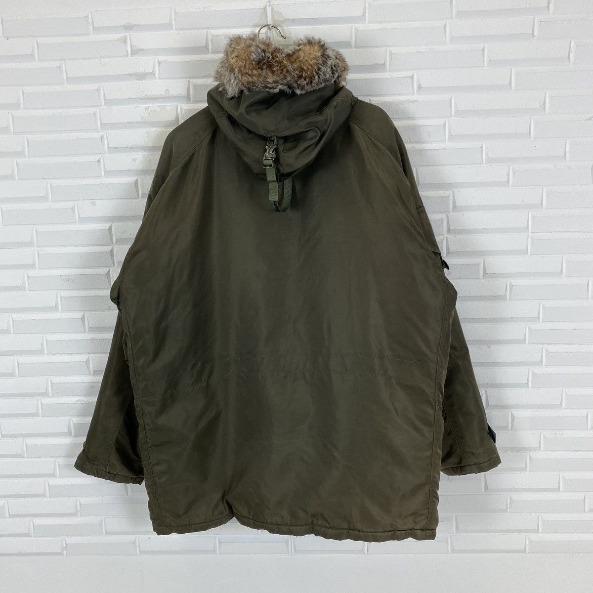 Gap Gap Military Calif Fur Hooded Tactical Jacket Size US L / EU 52-54 / 3 - 18 Thumbnail