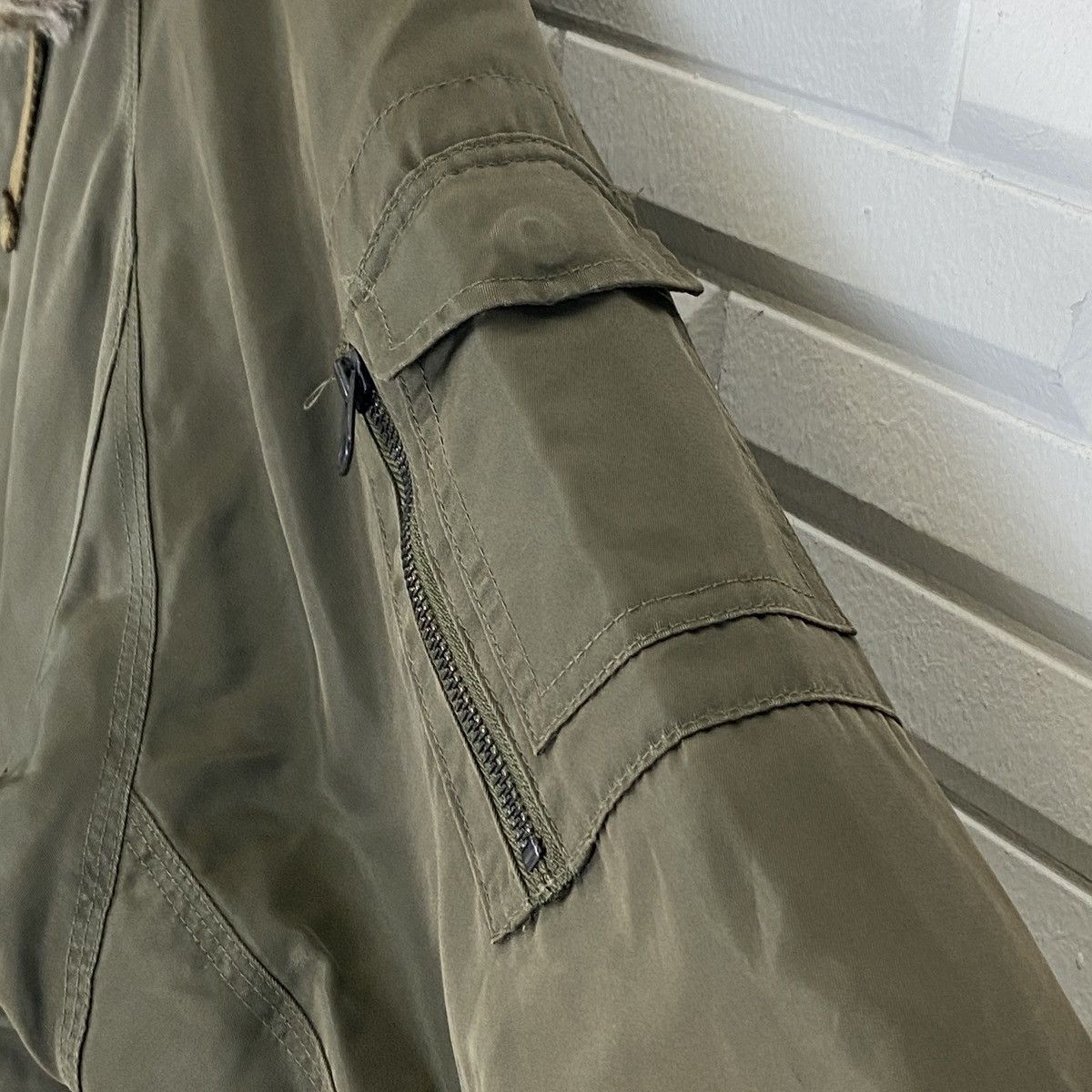 Gap Gap Military Calif Fur Hooded Tactical Jacket Size US L / EU 52-54 / 3 - 16 Thumbnail