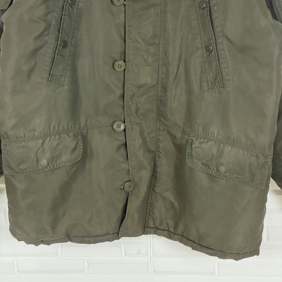 Gap Gap Military Calif Fur Hooded Tactical Jacket Size US L / EU 52-54 / 3 - 6 Thumbnail