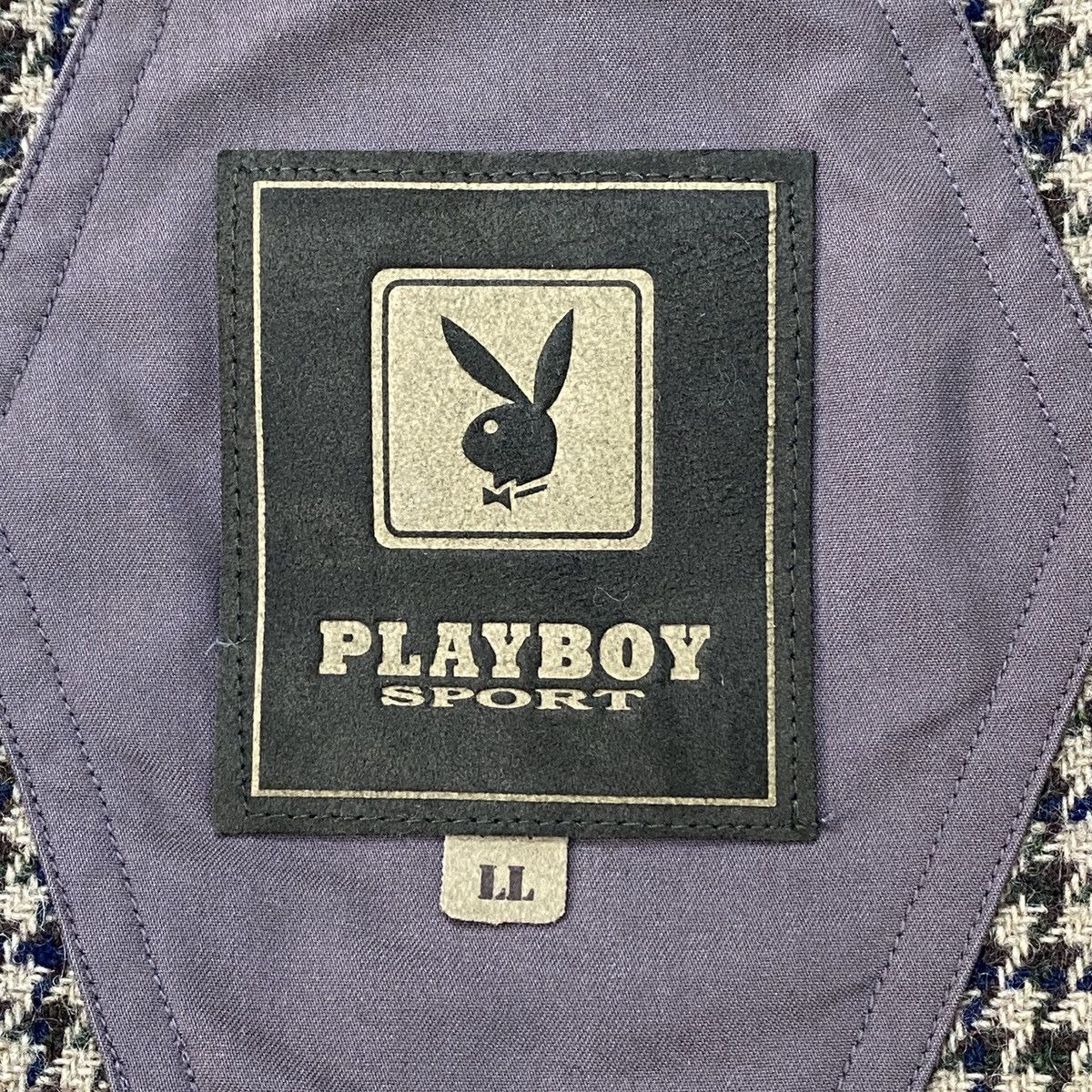 Japanese Brand Playboy Sport Adjustable Oversized Jacket Size US XL / EU 56 / 4 - 20 Thumbnail