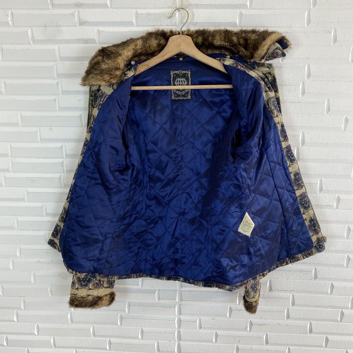 Japanese Brand Algon Quins Fur Heavy Coat Size US S / EU 44-46 / 1 - 13 Thumbnail