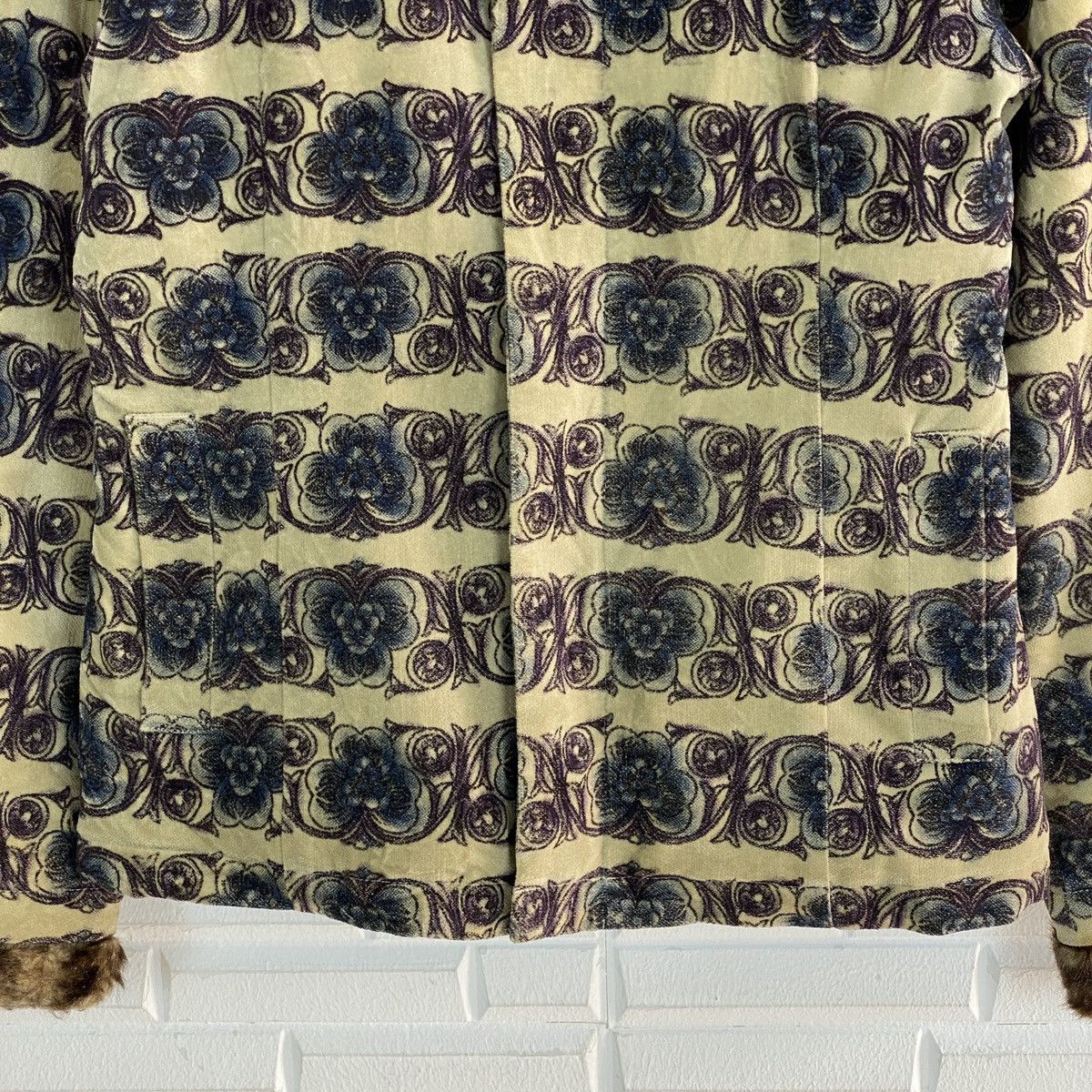 Japanese Brand Algon Quins Fur Heavy Coat Size US S / EU 44-46 / 1 - 6 Thumbnail