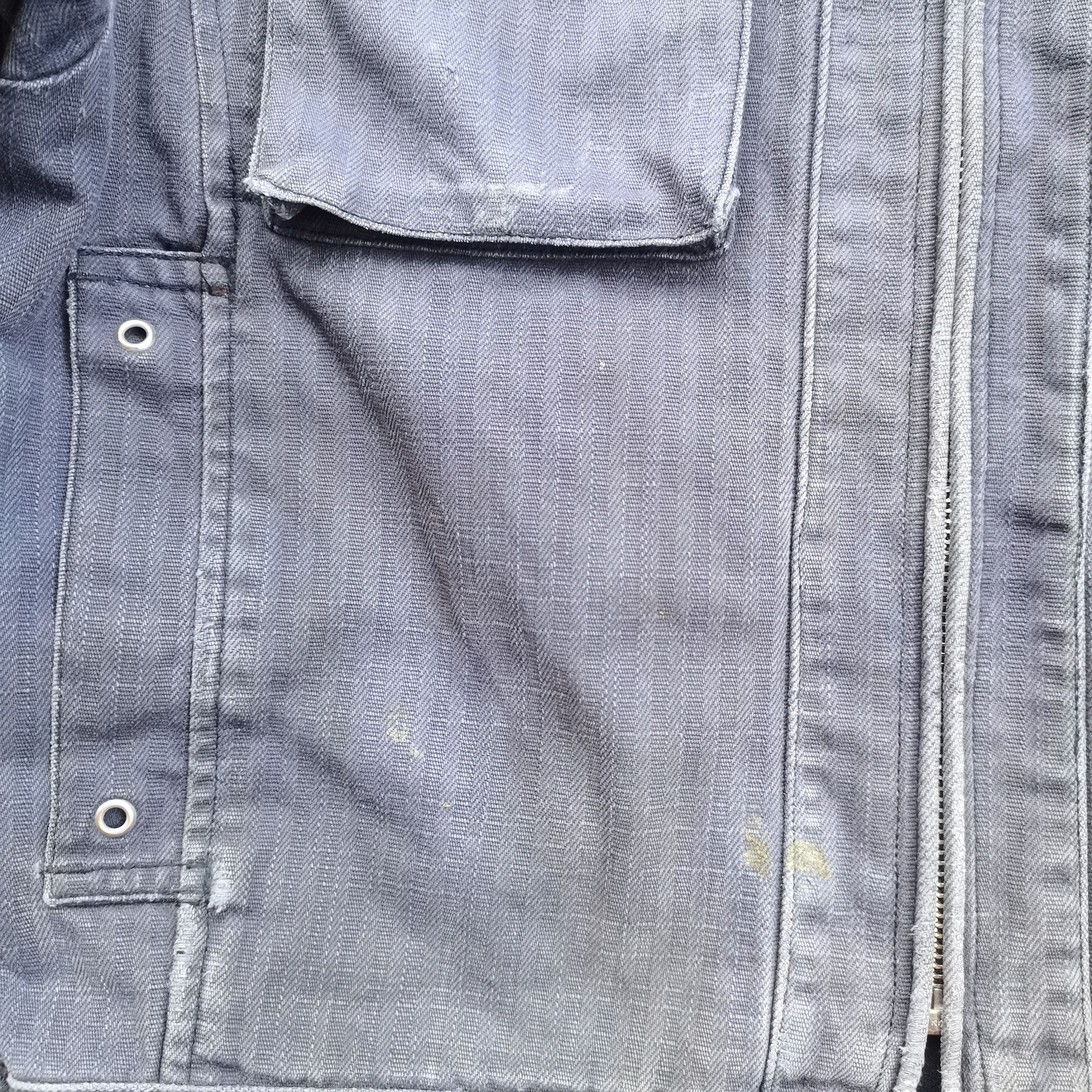 Japanese Brand Vintage TORAICHI Distress Faded Trucker Jacket Size US L / EU 52-54 / 3 - 12 Thumbnail