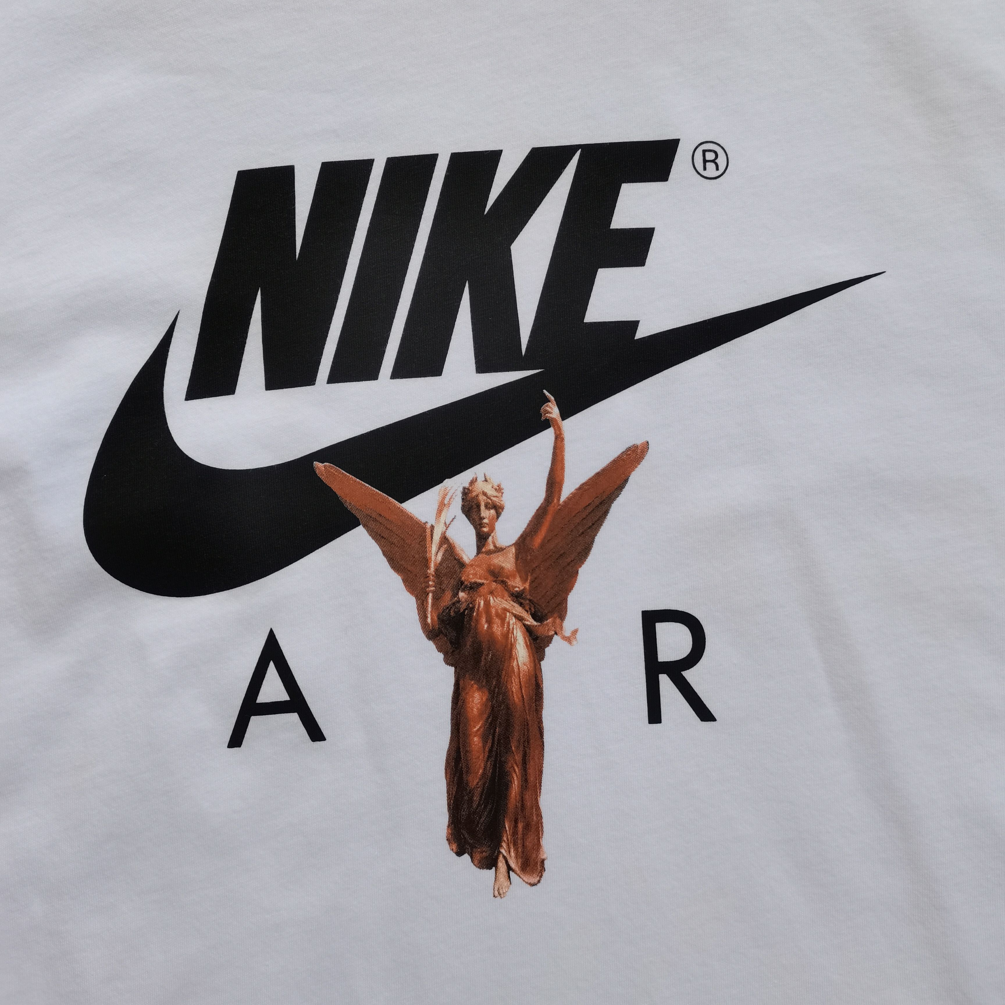 Nike Archive🔥 Vintage Y2k NIKE Tee Goddess Size US XL / EU 56 / 4 - 2 Thumbnail