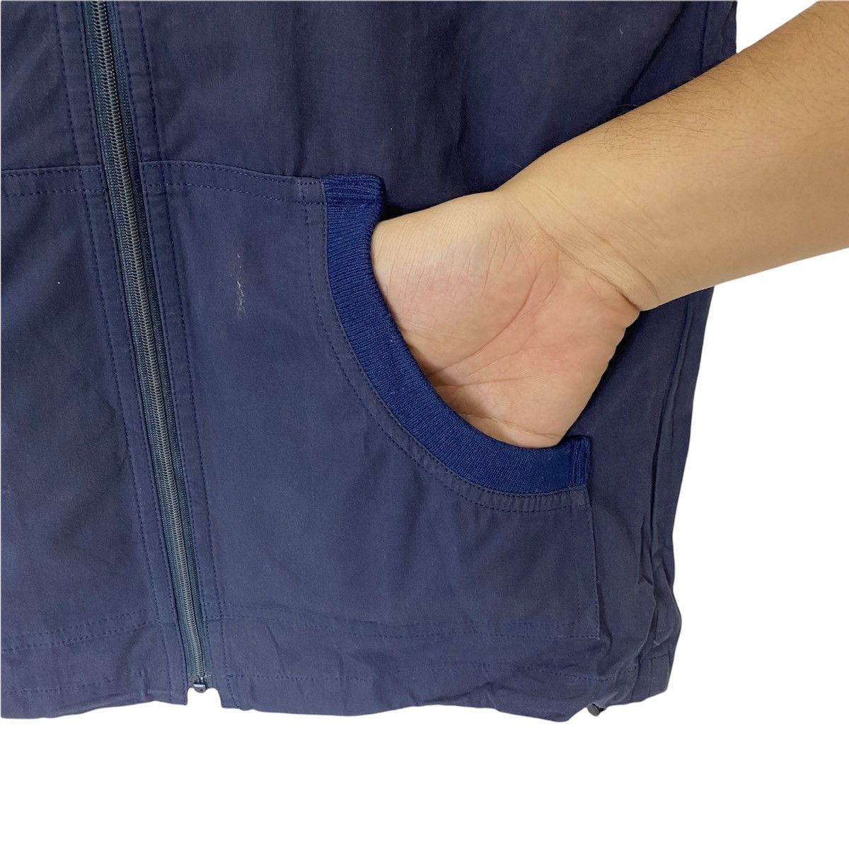 Lacoste 🔥LAST PRICE🔥 Lacoste Zipper Dark Blue Vest Size US XXS / EU 40 - 7 Thumbnail