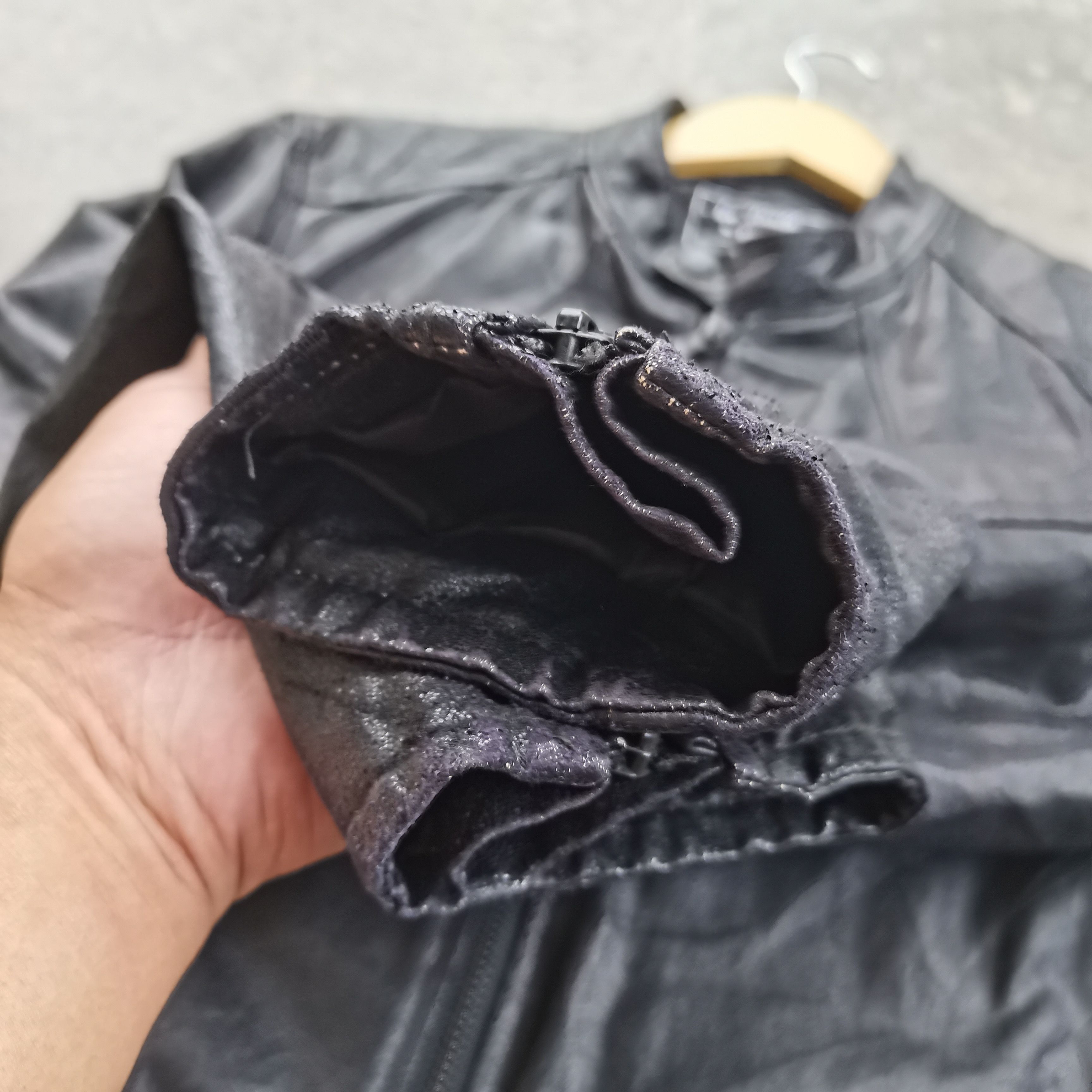 Japanese Brand Archive🔥 Vintage Neo Leather X UNIQLO Biker Leather Jacket Size US L / EU 52-54 / 3 - 10 Thumbnail