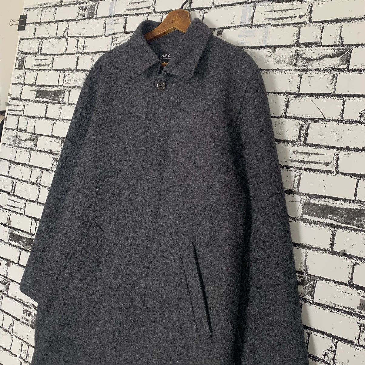 A.P.C. APC Wool Long Coat Size US S / EU 44-46 / 1 - 3 Thumbnail