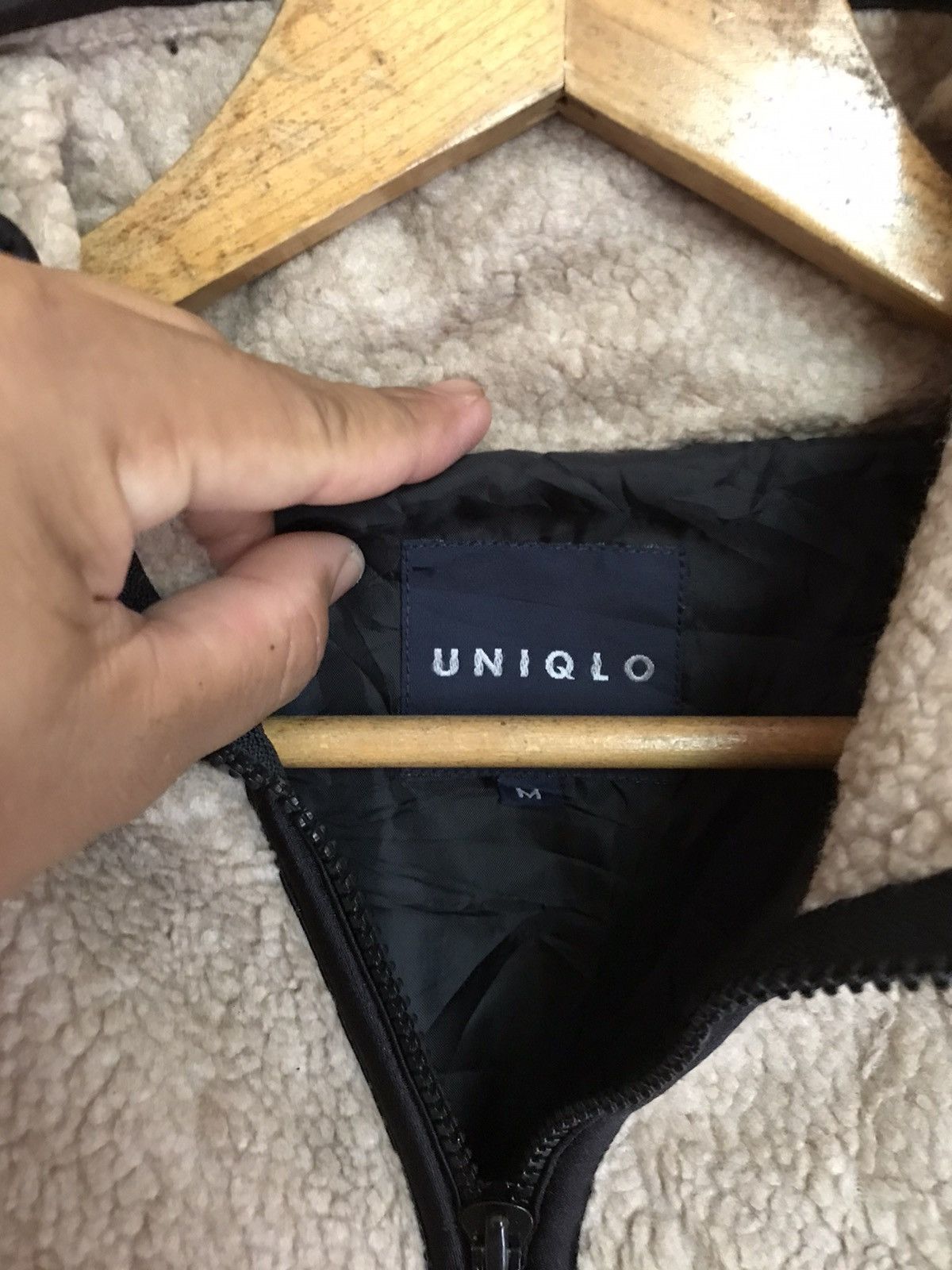 Japanese Brand × Uniqlo × Vintage VINTAGE UNIQLO FLEECE NICE DESIGN Size US M / EU 48-50 / 2 - 7 Thumbnail