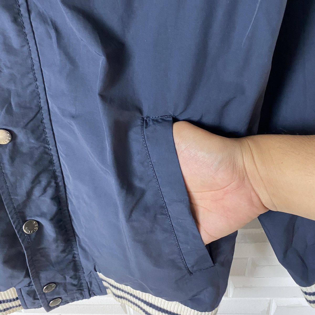 Tommy Hilfiger 🔥LAST DROP🔥Tommy Hilfiger Reversible Bomber Varsity Jacket Size US M / EU 48-50 / 2 - 6 Thumbnail