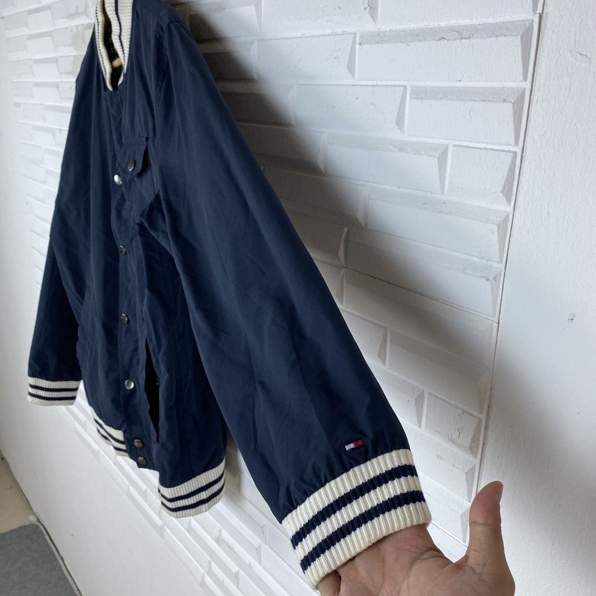 Tommy Hilfiger 🔥LAST DROP🔥Tommy Hilfiger Reversible Bomber Varsity Jacket Size US M / EU 48-50 / 2 - 8 Thumbnail