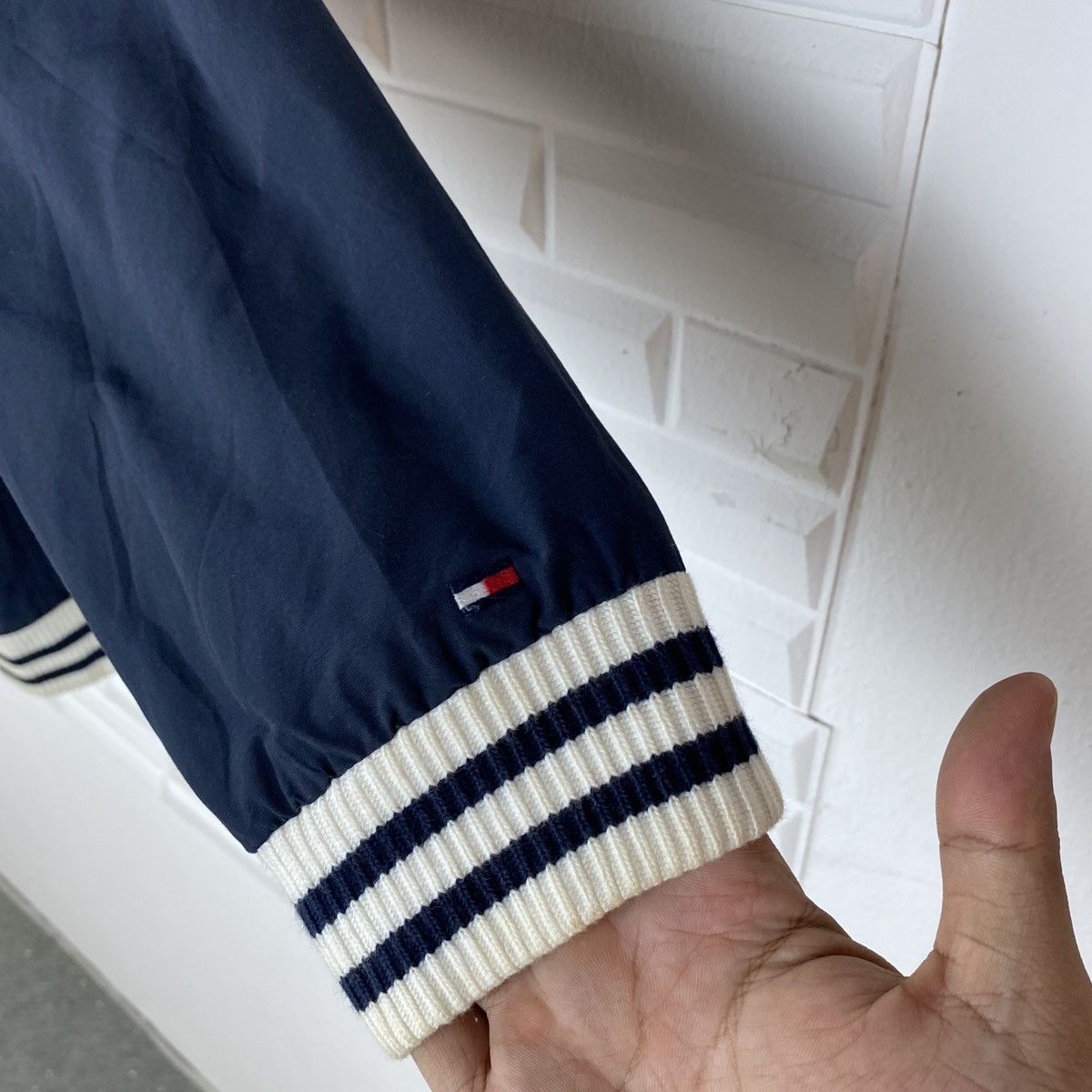 Tommy Hilfiger 🔥LAST DROP🔥Tommy Hilfiger Reversible Bomber Varsity Jacket Size US M / EU 48-50 / 2 - 9 Thumbnail