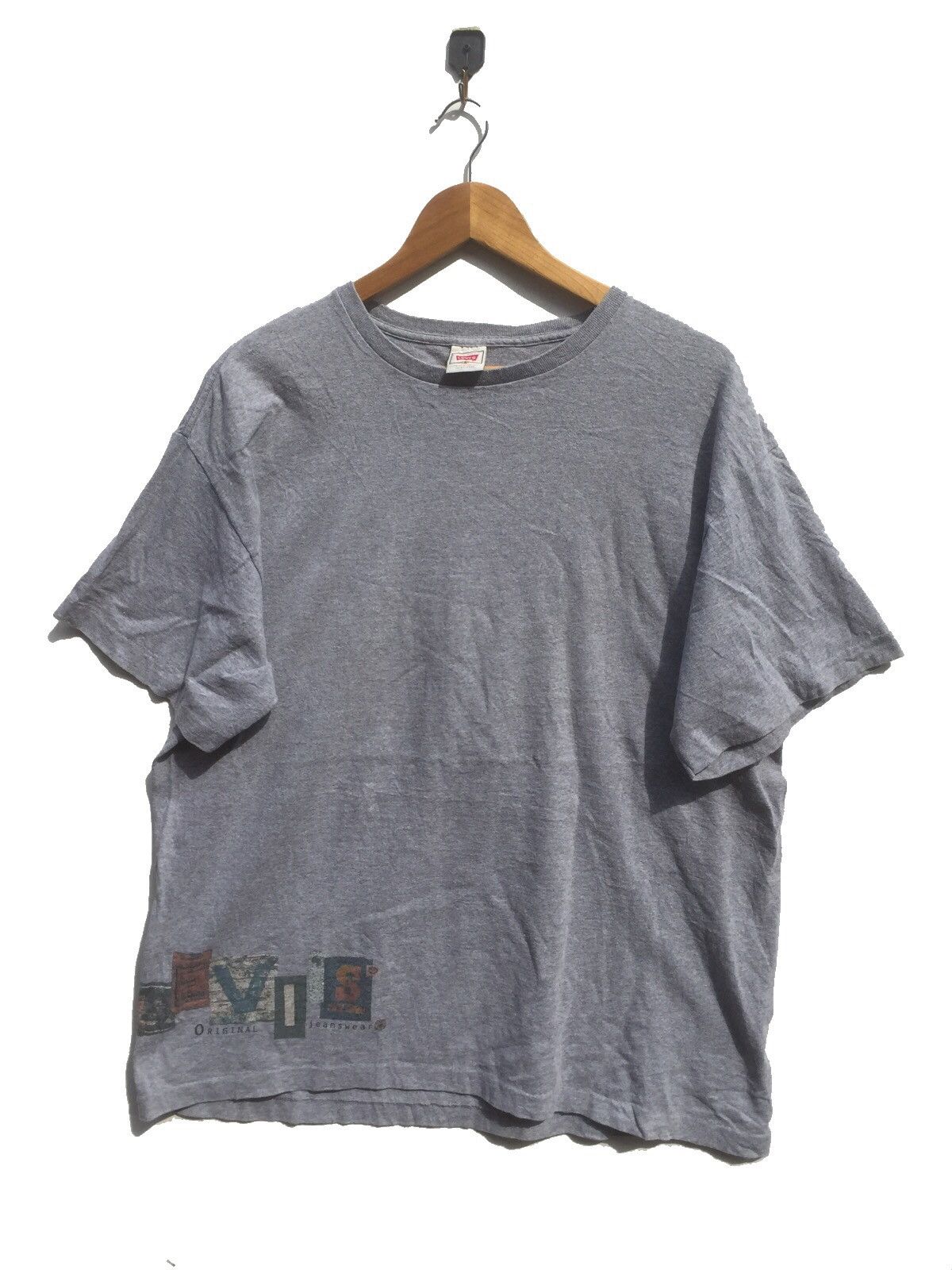 Levi's CLEARANCE STOCK!! RARE VINTAGE 90s LEVIS TEES NICE DESIGN Size US L / EU 52-54 / 3 - 2 Thumbnail