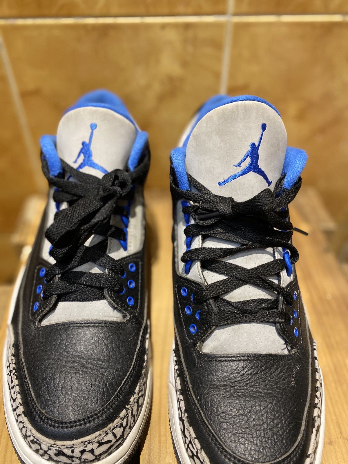 Jordan Brand Air Jordan 3 Retro Sport Blue 2014 Size US 9 / EU 42 - 9 Thumbnail