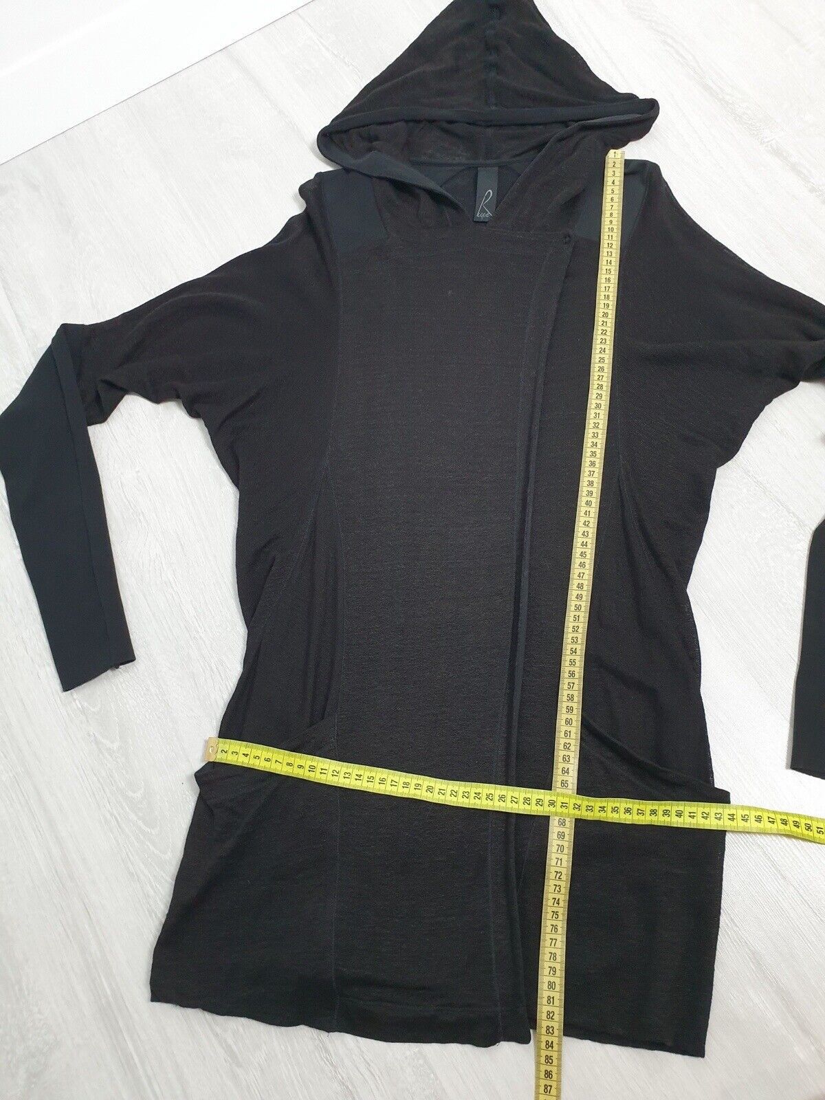 Ilaria Nistri Roque By Ilaria Nistri Hooded Cardigan Black Size IT 40 Size S / US 4 / IT 40 - 10 Thumbnail