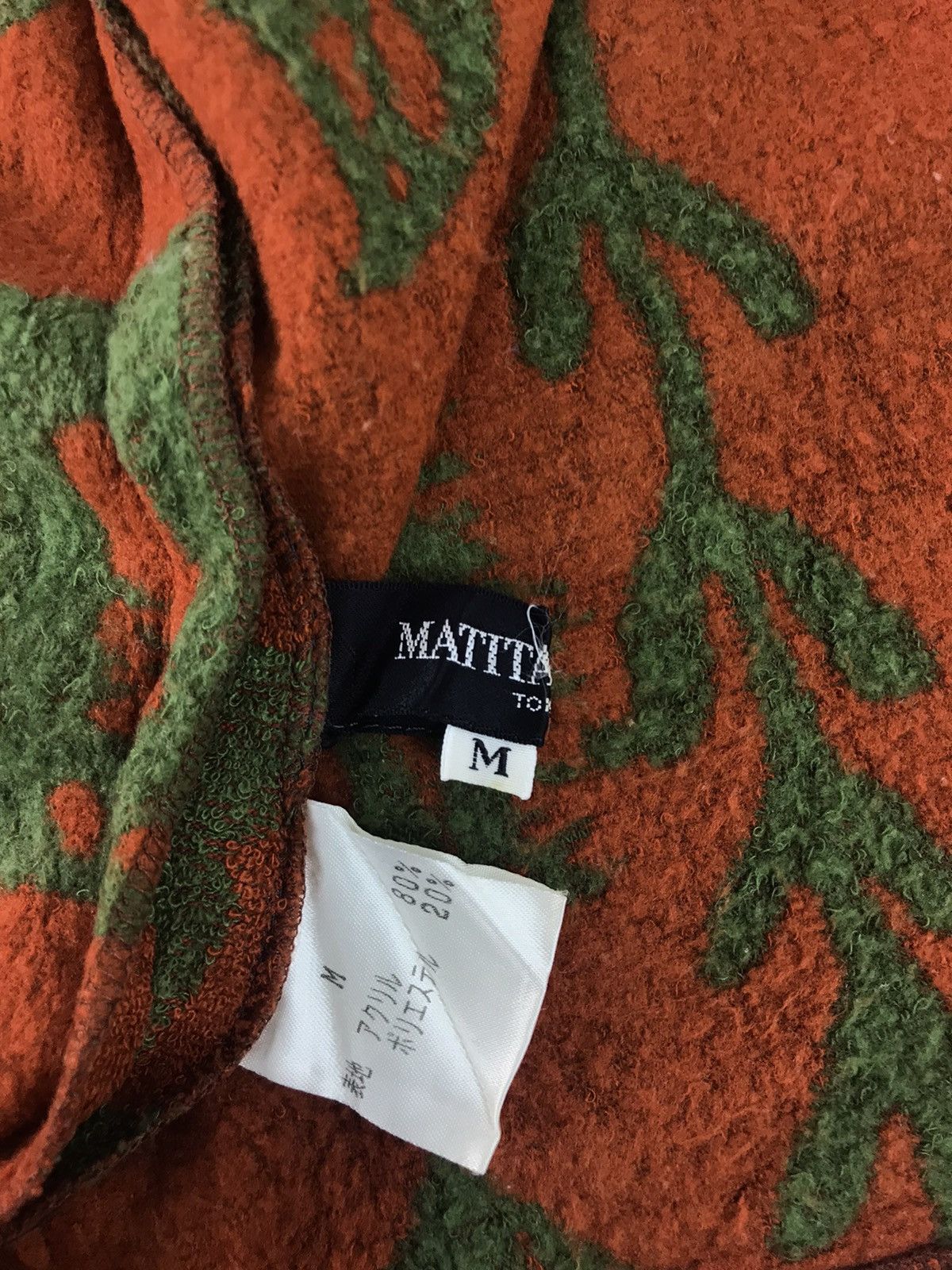 Japanese Brand × Rosa Maria Matita Rossa Tokyo Fleece Zipper Hoodies Abstract Native Size US L / EU 52-54 / 3 - 5 Thumbnail