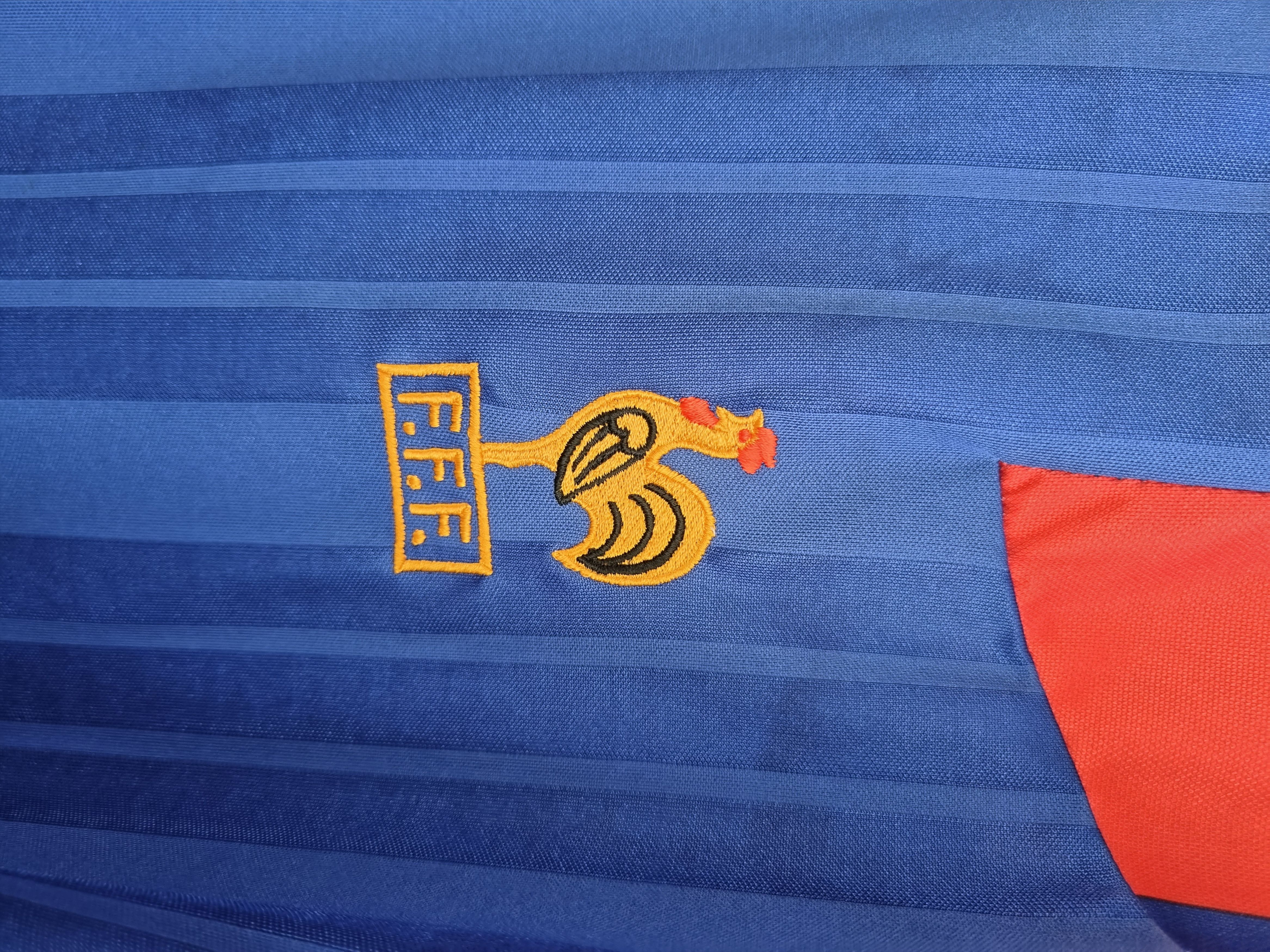 Adidas × Vintage 91-92 rare France Team Jersey by Adidas Equipment Size US L / EU 52-54 / 3 - 3 Thumbnail