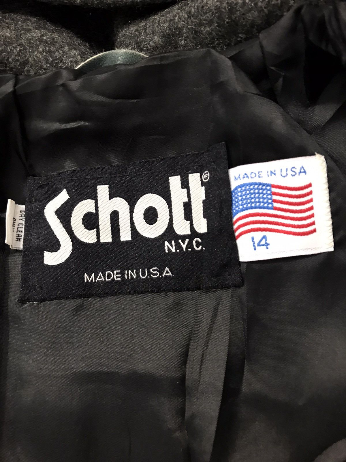 Schott Schott NYC Duffel Hoodies Jacket Classic Modern Style Size US S / EU 44-46 / 1 - 9 Thumbnail