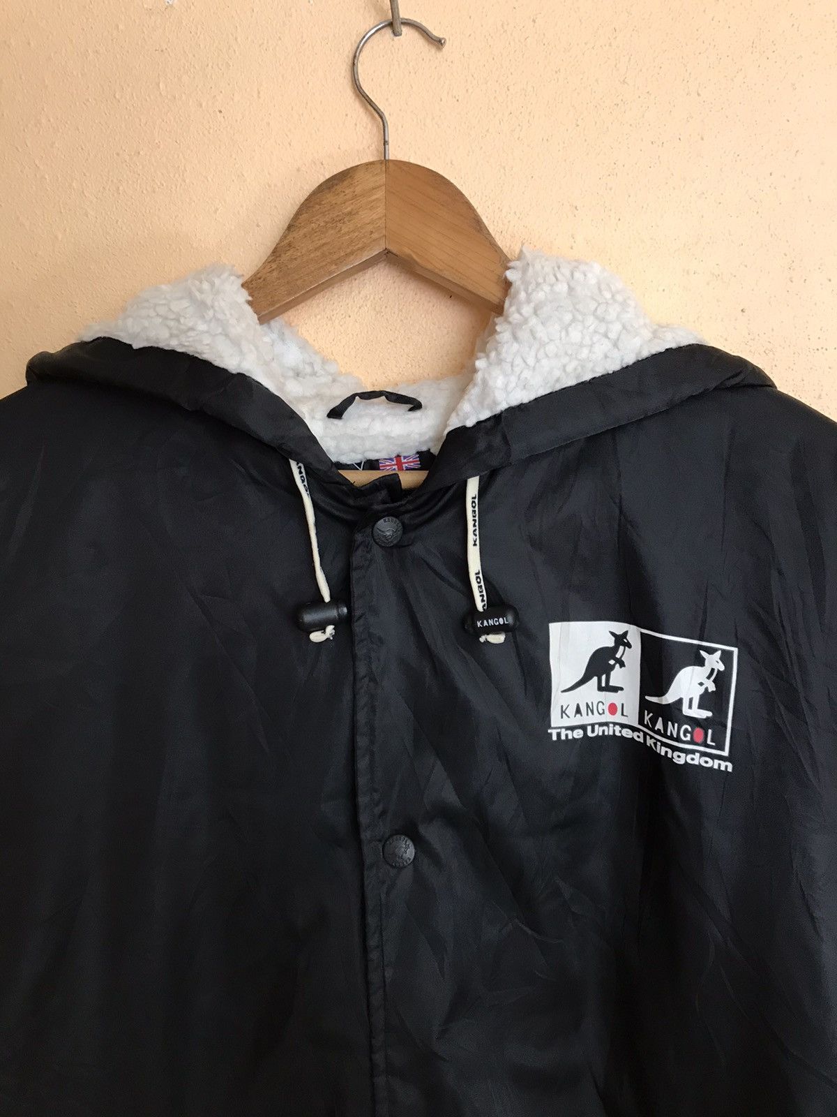 Kangol KANGOL SHERPA JACKET CASUAL FOOTBALL Size US L / EU 52-54 / 3 - 3 Thumbnail