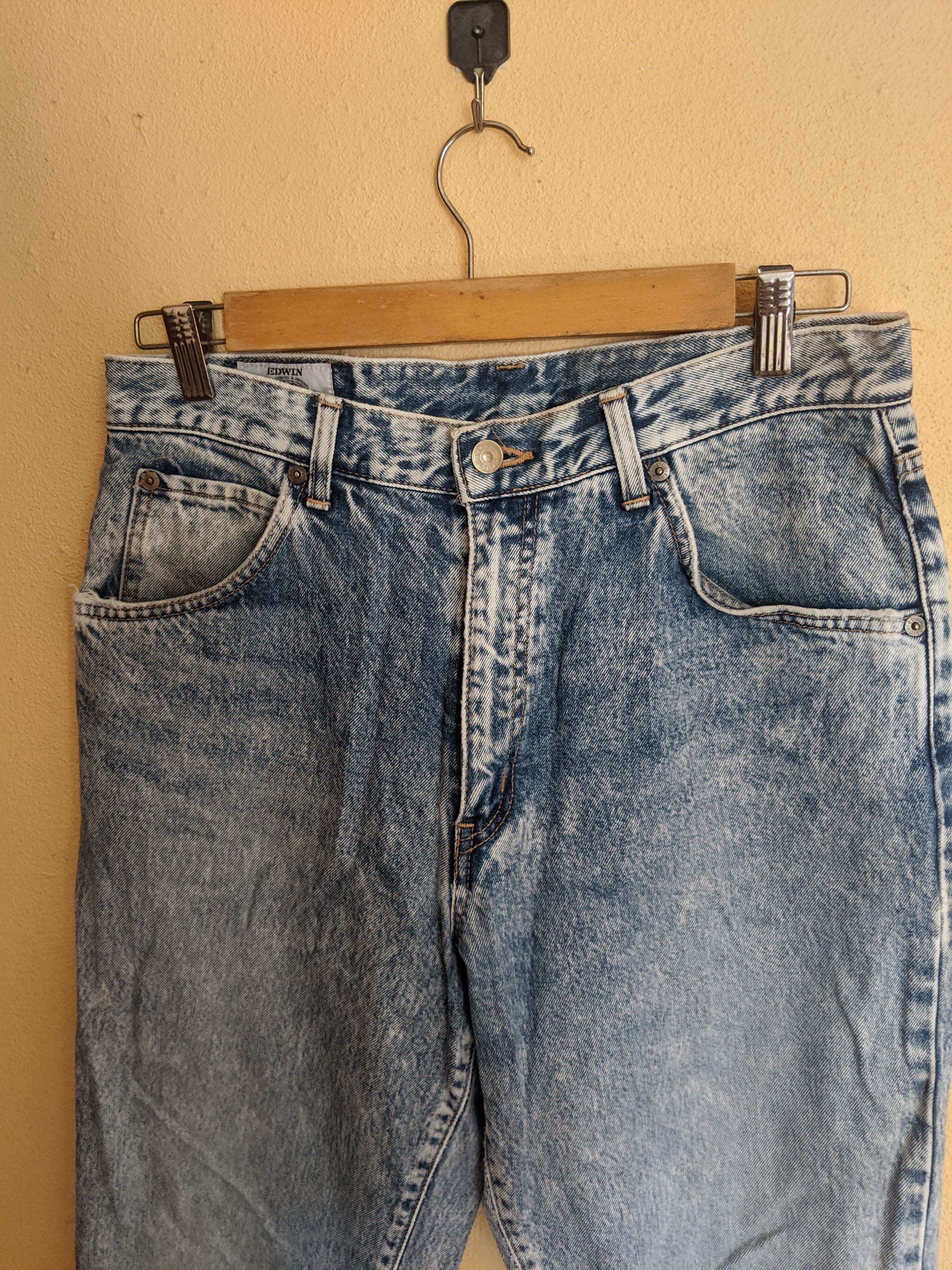 14th Addiction Edwin Distressed denim like wash acids Size US 30 / EU 46 - 4 Thumbnail