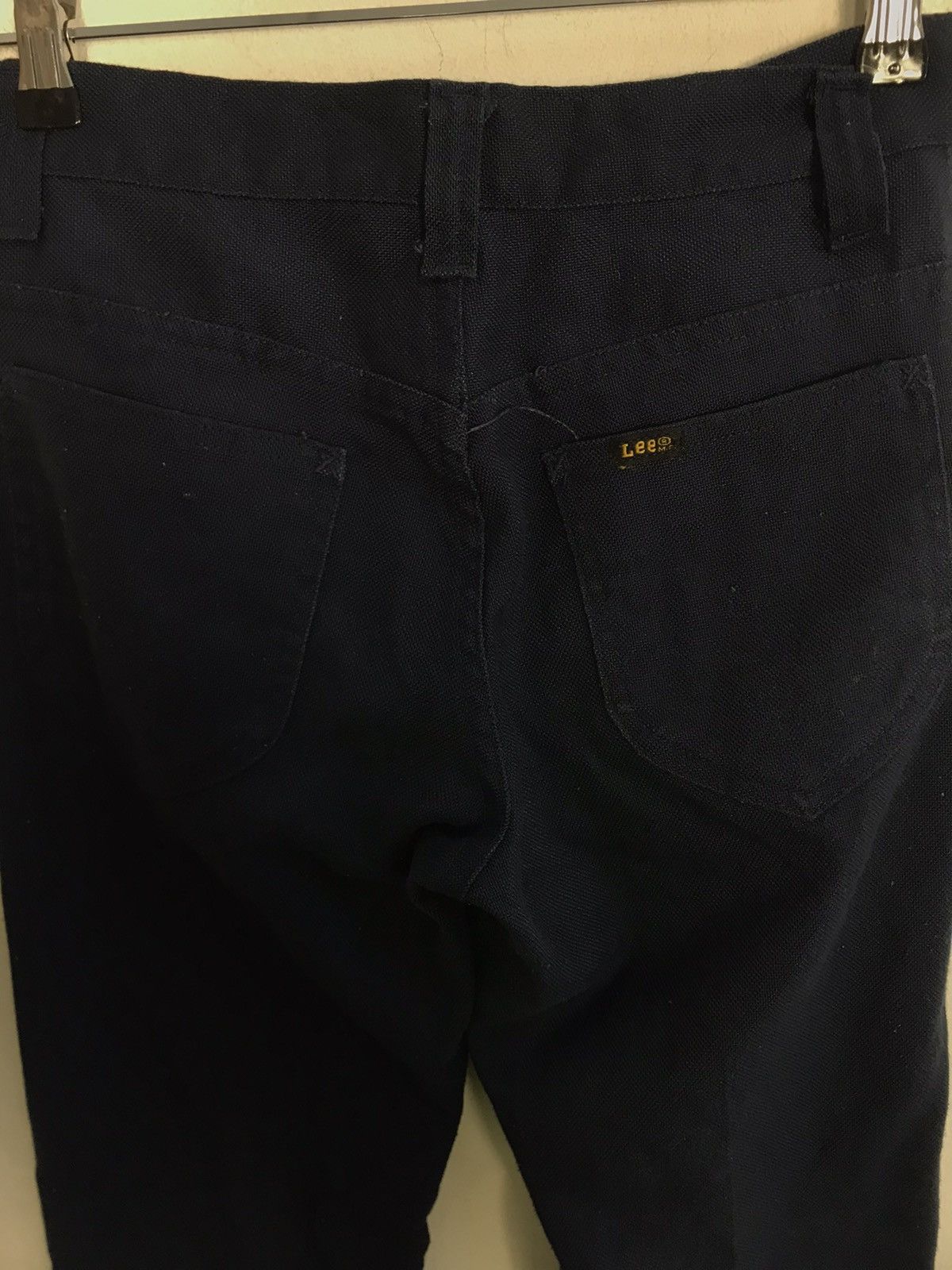 Lee 80s 90s Lee Made In Usa Trouser Pant Slack Denim Jeans Size 26" / US 2 / IT 38 - 4 Thumbnail