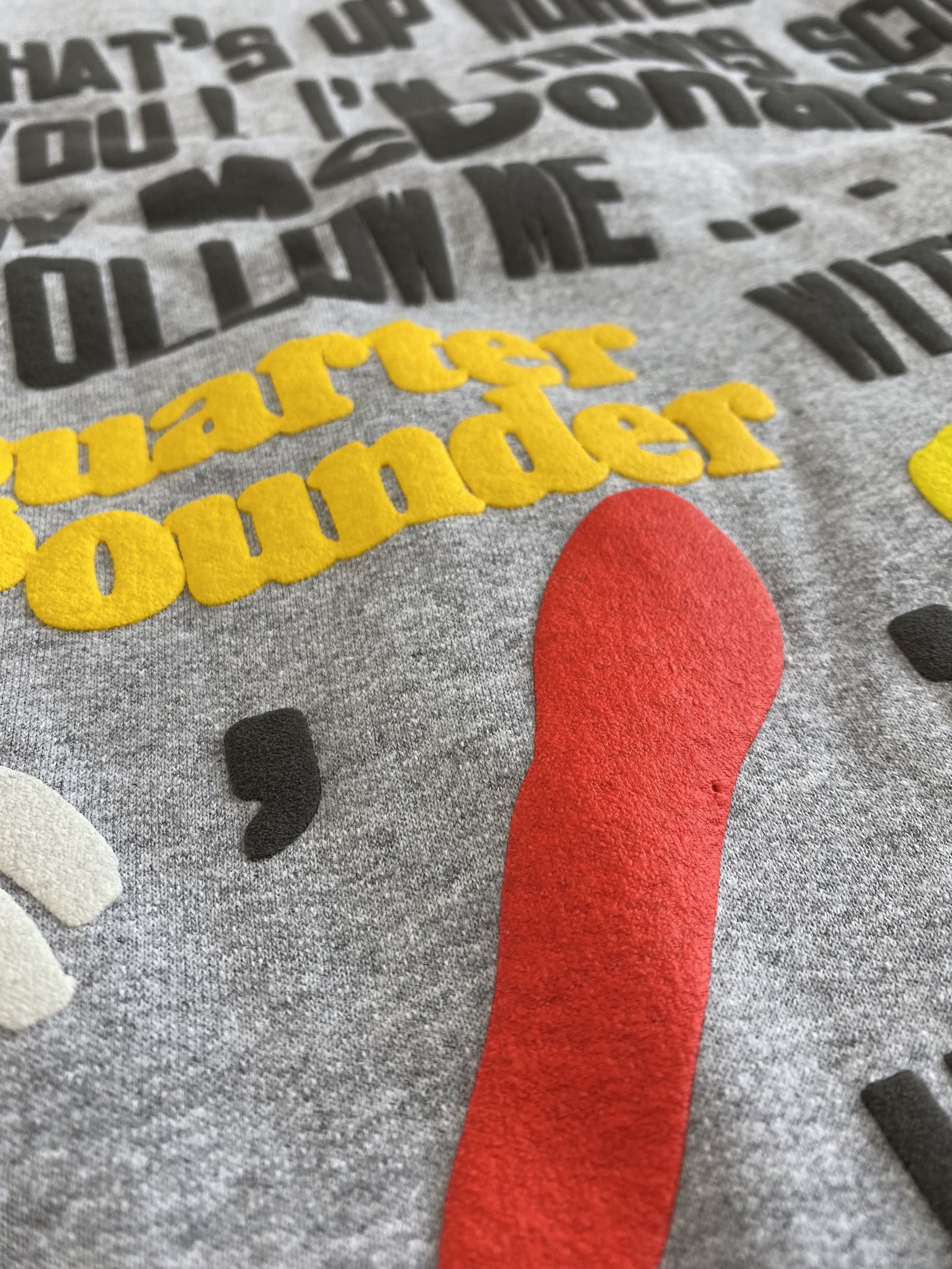 Cactus Plant Flea Market × Travis Scott Travis Scott CPFM McDonalds Script Sweatshirt Grey Large Size US L / EU 52-54 / 3 - 4 Thumbnail