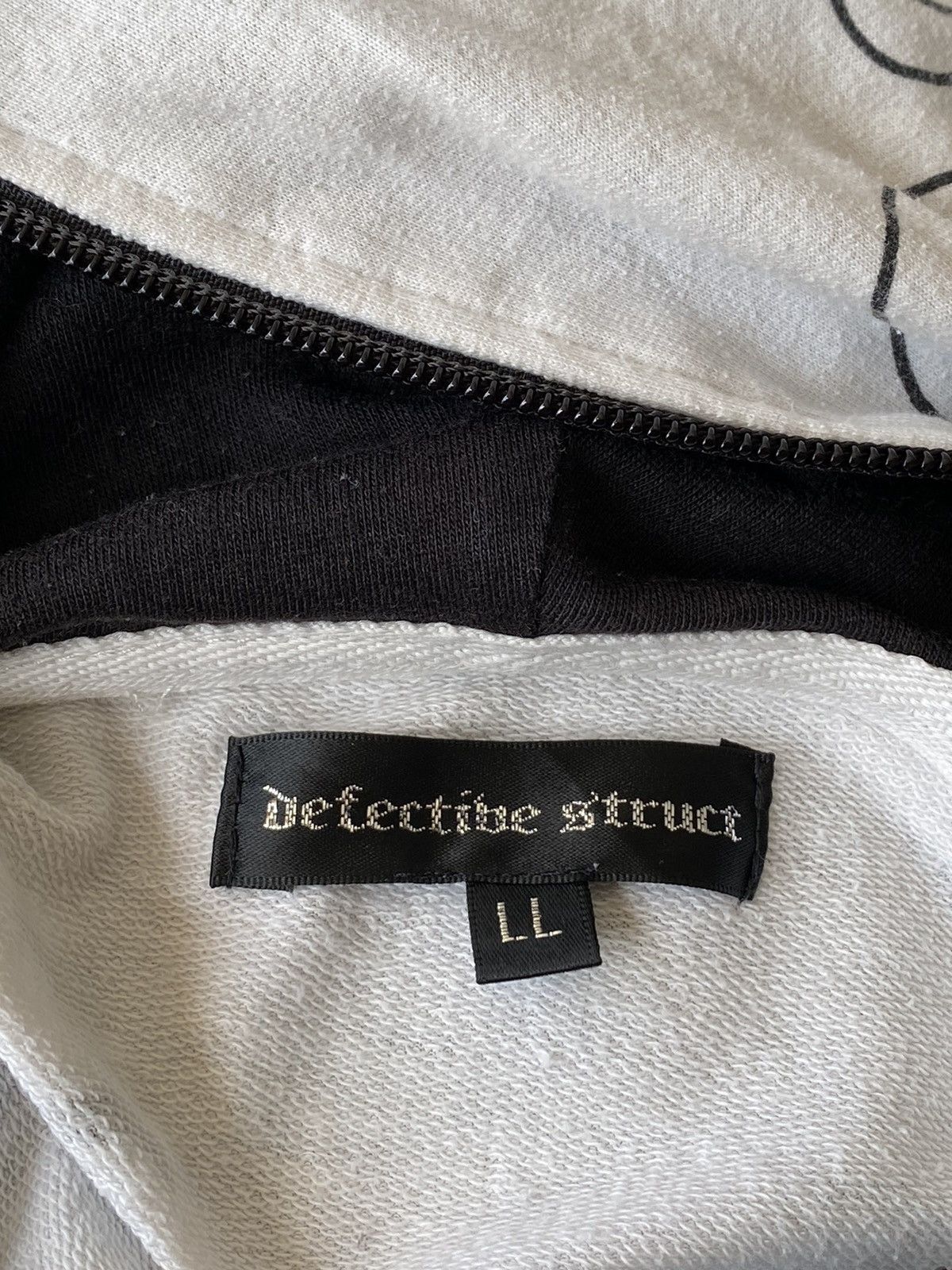 Japanese Brand Vintage Defective Struct Skulls Anatomy Full Zipper Hoodies Size US M / EU 48-50 / 2 - 6 Thumbnail