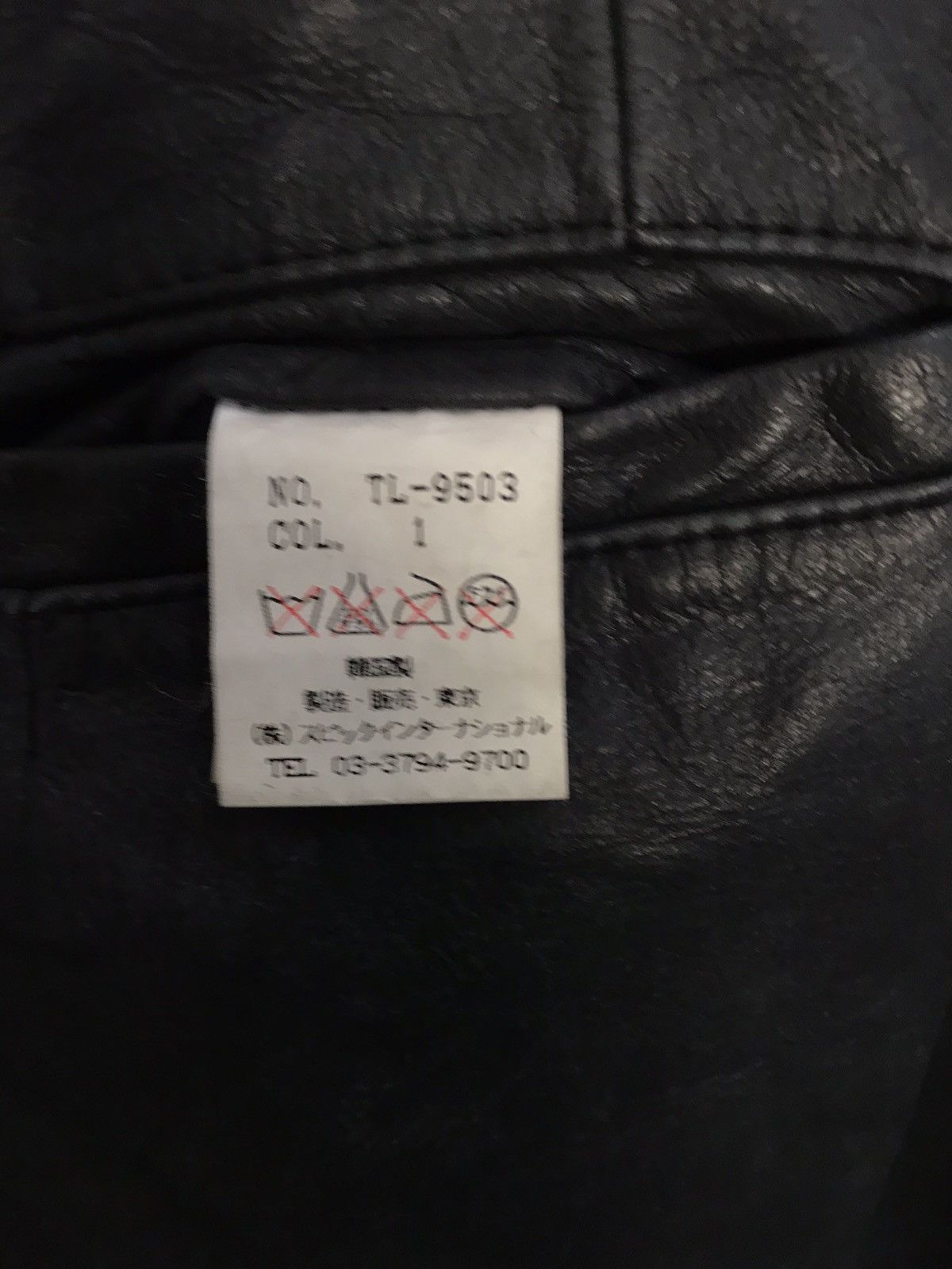 Leather Hype 90s Tornado Mart Leather Biker Pant Jeans Size 26" / US 2 / IT 38 - 8 Thumbnail