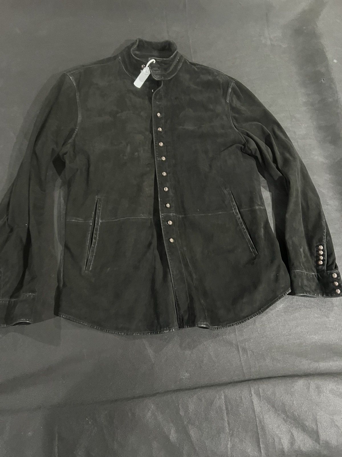 John Varvatos John varvatos multi pin suede jacket. 56/46/XL. $2250 Size US XL / EU 56 / 4 - 1 Thumbnail