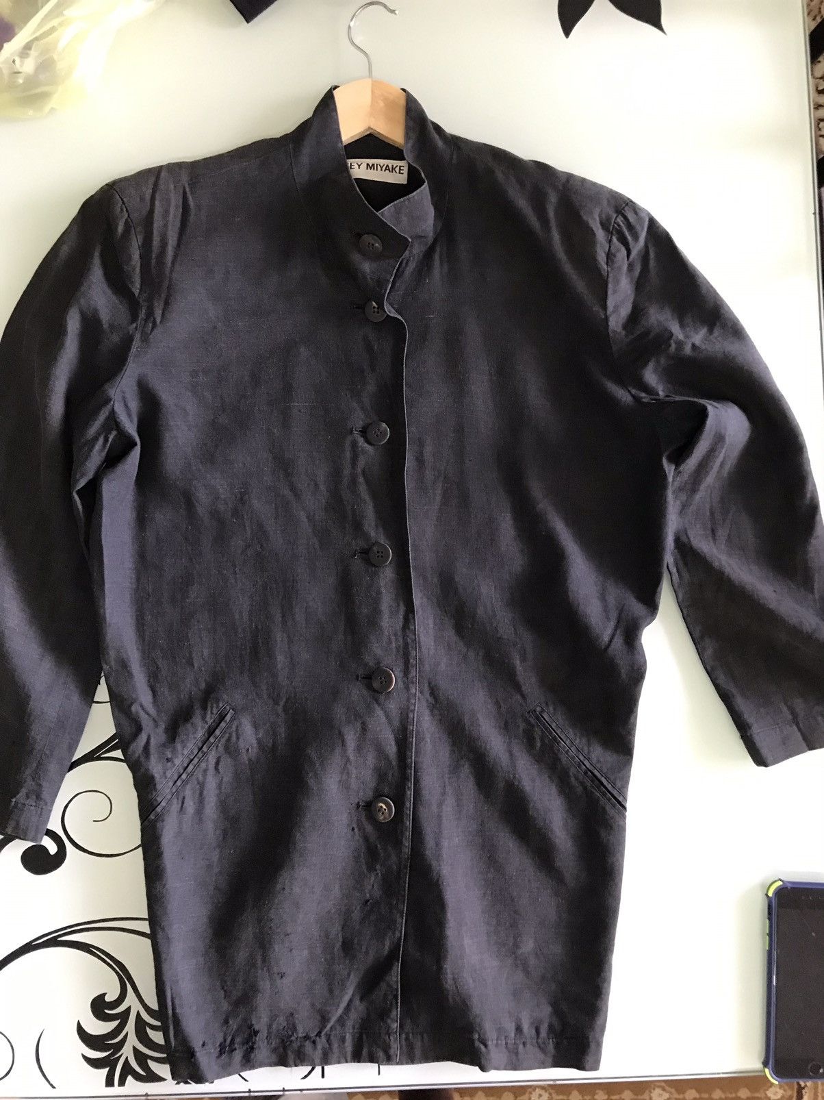 Issey Miyake Vintage Issey Miyake Distressed Style Light Jacket Size US M / EU 48-50 / 2 - 3 Thumbnail