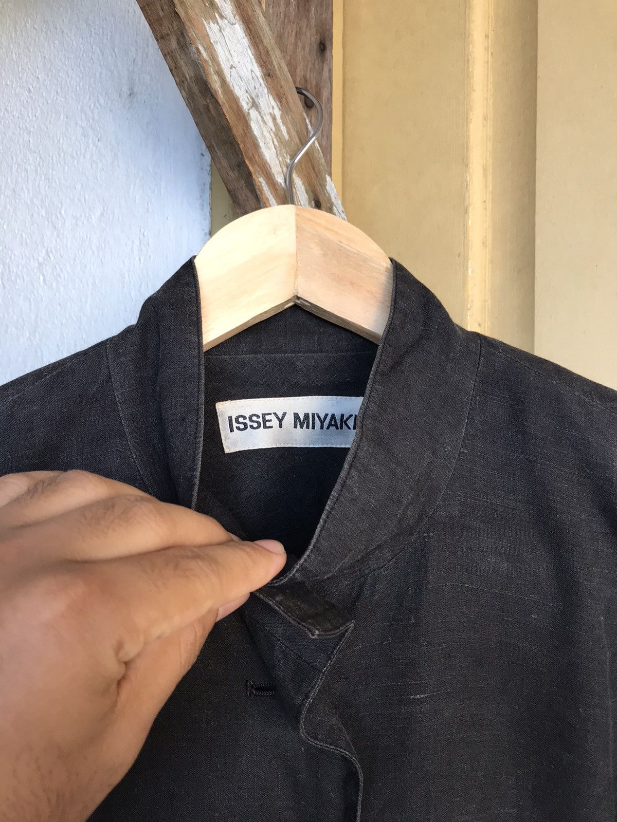 Issey Miyake Vintage Issey Miyake Distressed Style Light Jacket Size US M / EU 48-50 / 2 - 5 Thumbnail