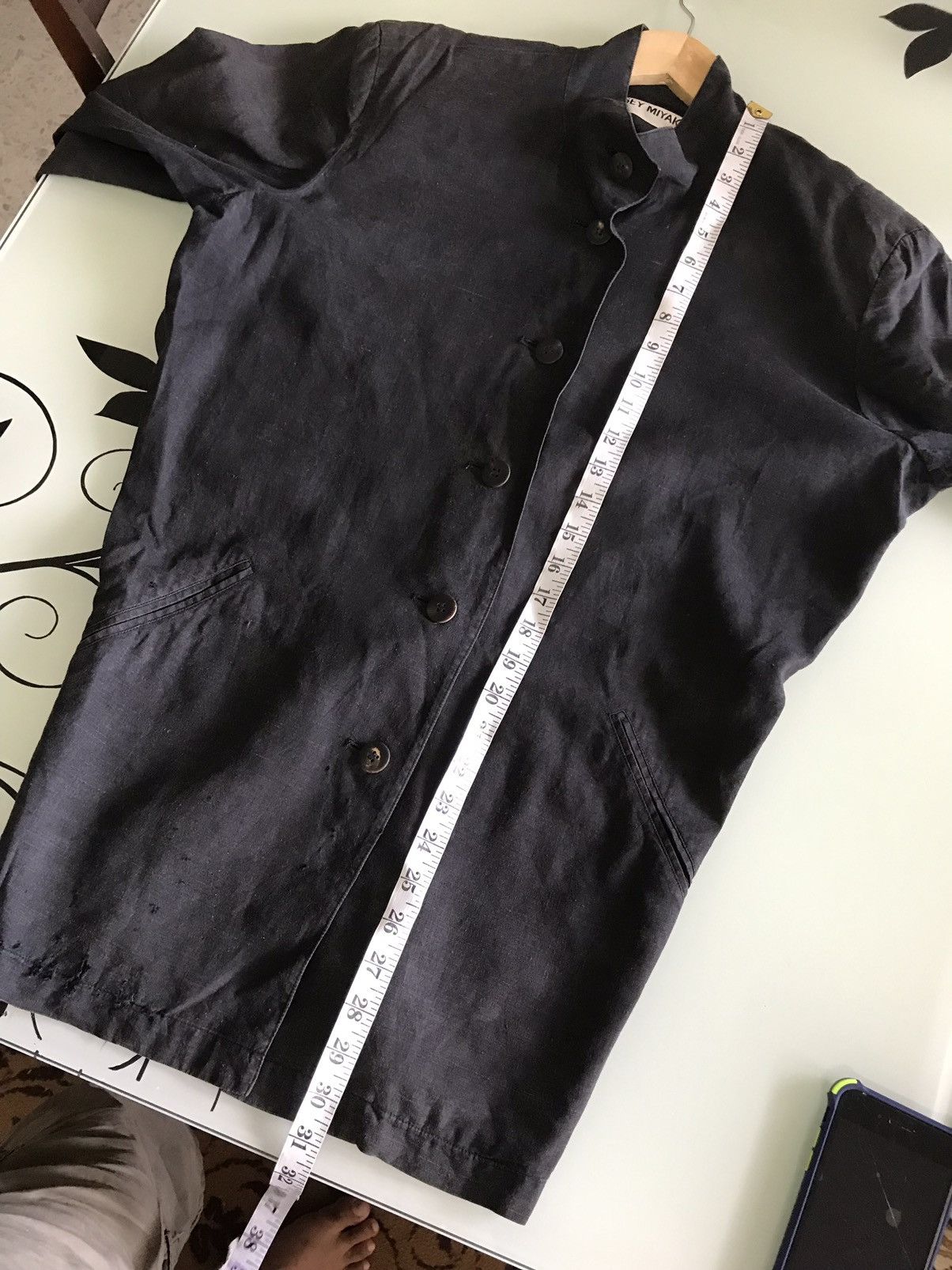 Issey Miyake Vintage Issey Miyake Distressed Style Light Jacket Size US M / EU 48-50 / 2 - 18 Thumbnail
