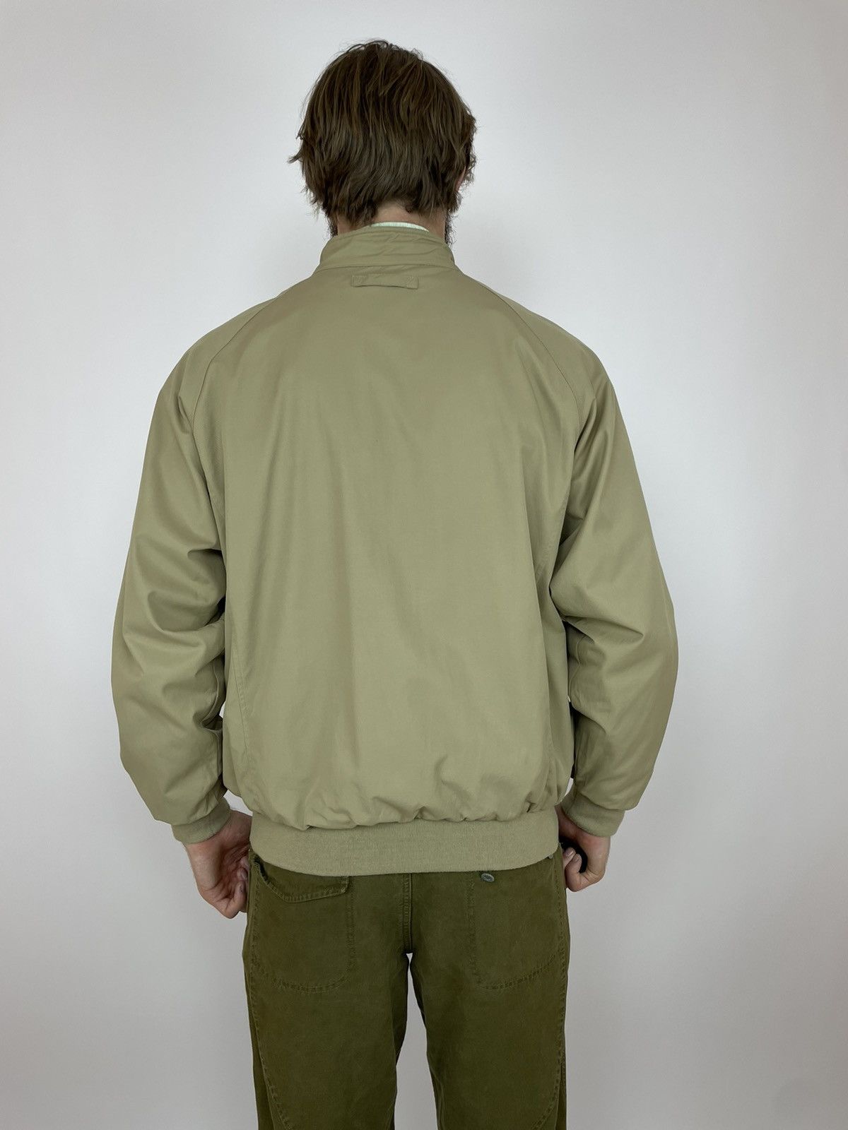 Orvis ORVIS Bomber Jacket nyllon/cotton Beige Mens size Large Size US L / EU 52-54 / 3 - 6 Thumbnail
