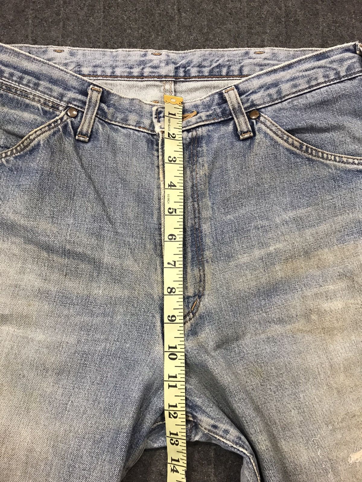Wrangler 90s Wrangler Western Wear Selvedge Distressed Denim Jeans Size US 32 / EU 48 - 13 Thumbnail