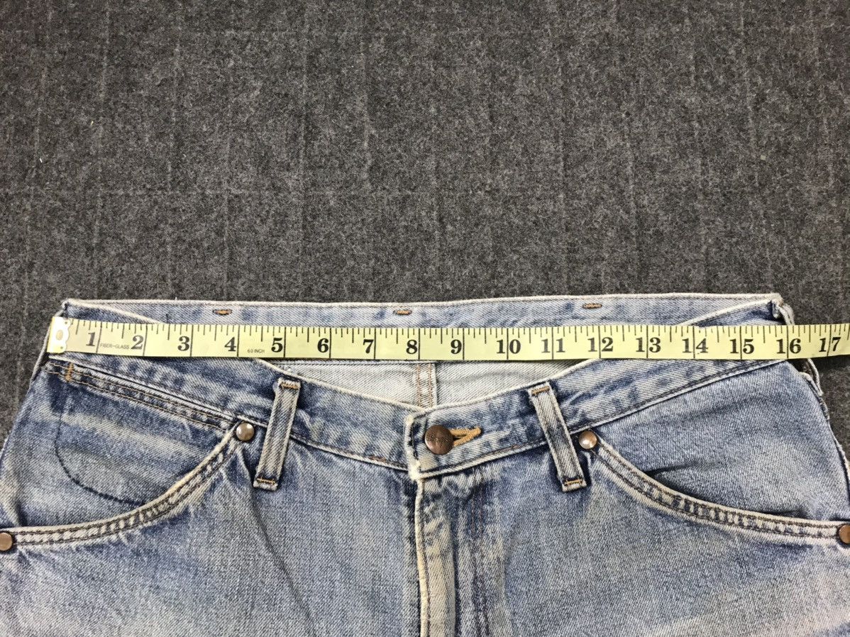 Wrangler 90s Wrangler Western Wear Selvedge Distressed Denim Jeans Size US 32 / EU 48 - 10 Thumbnail