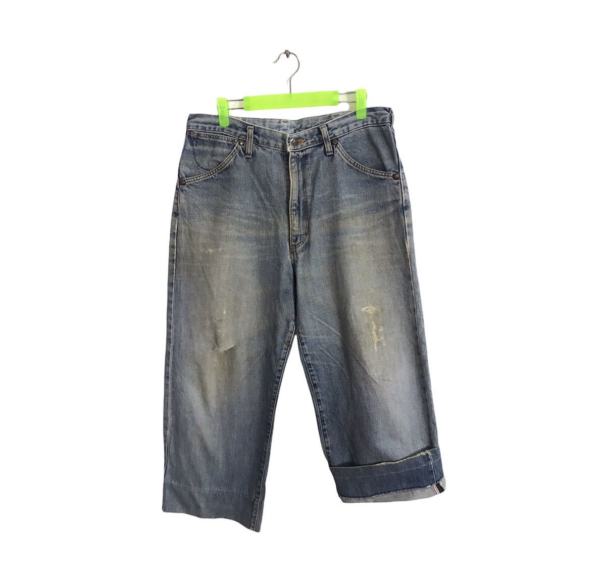 Wrangler 90s Wrangler Western Wear Selvedge Distressed Denim Jeans Size US 32 / EU 48 - 1 Thumbnail