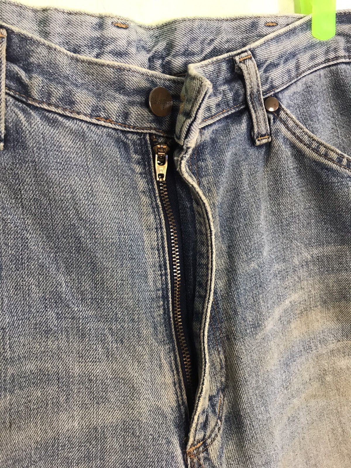 Wrangler 90s Wrangler Western Wear Selvedge Distressed Denim Jeans Size US 32 / EU 48 - 4 Thumbnail