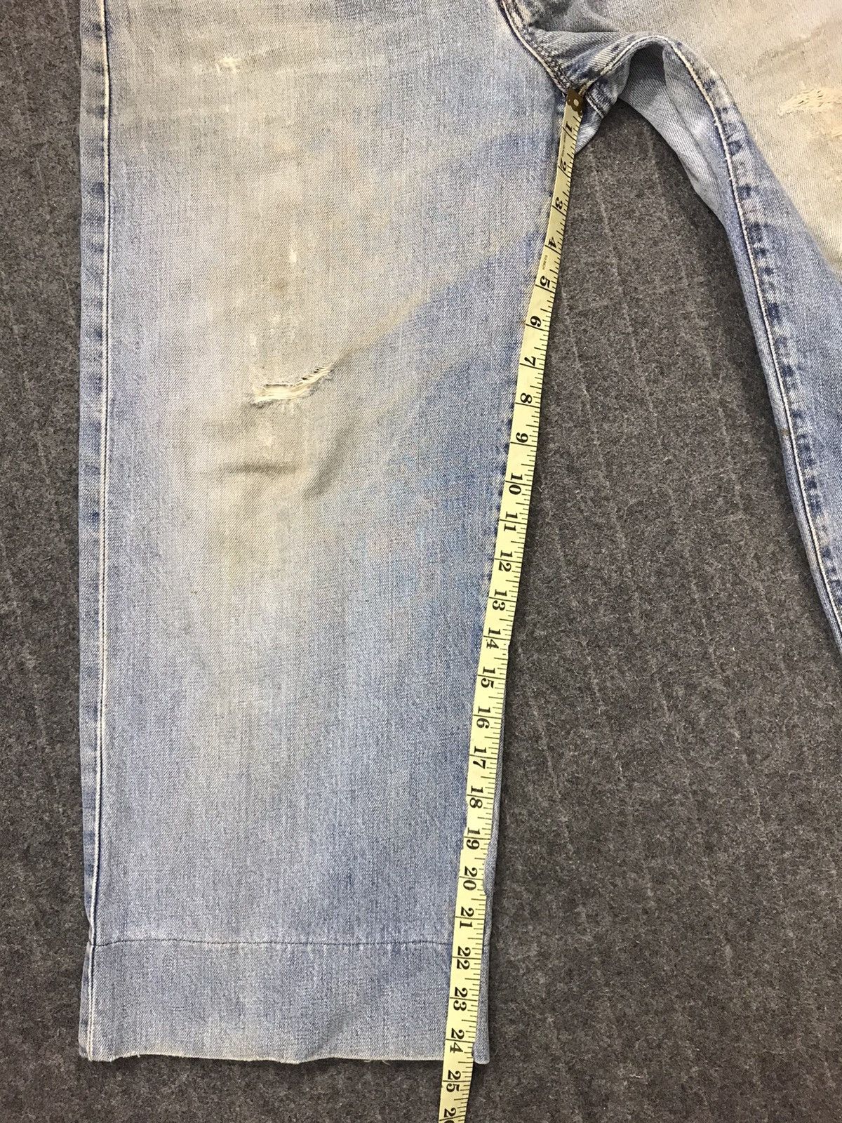 Wrangler 90s Wrangler Western Wear Selvedge Distressed Denim Jeans Size US 32 / EU 48 - 12 Thumbnail