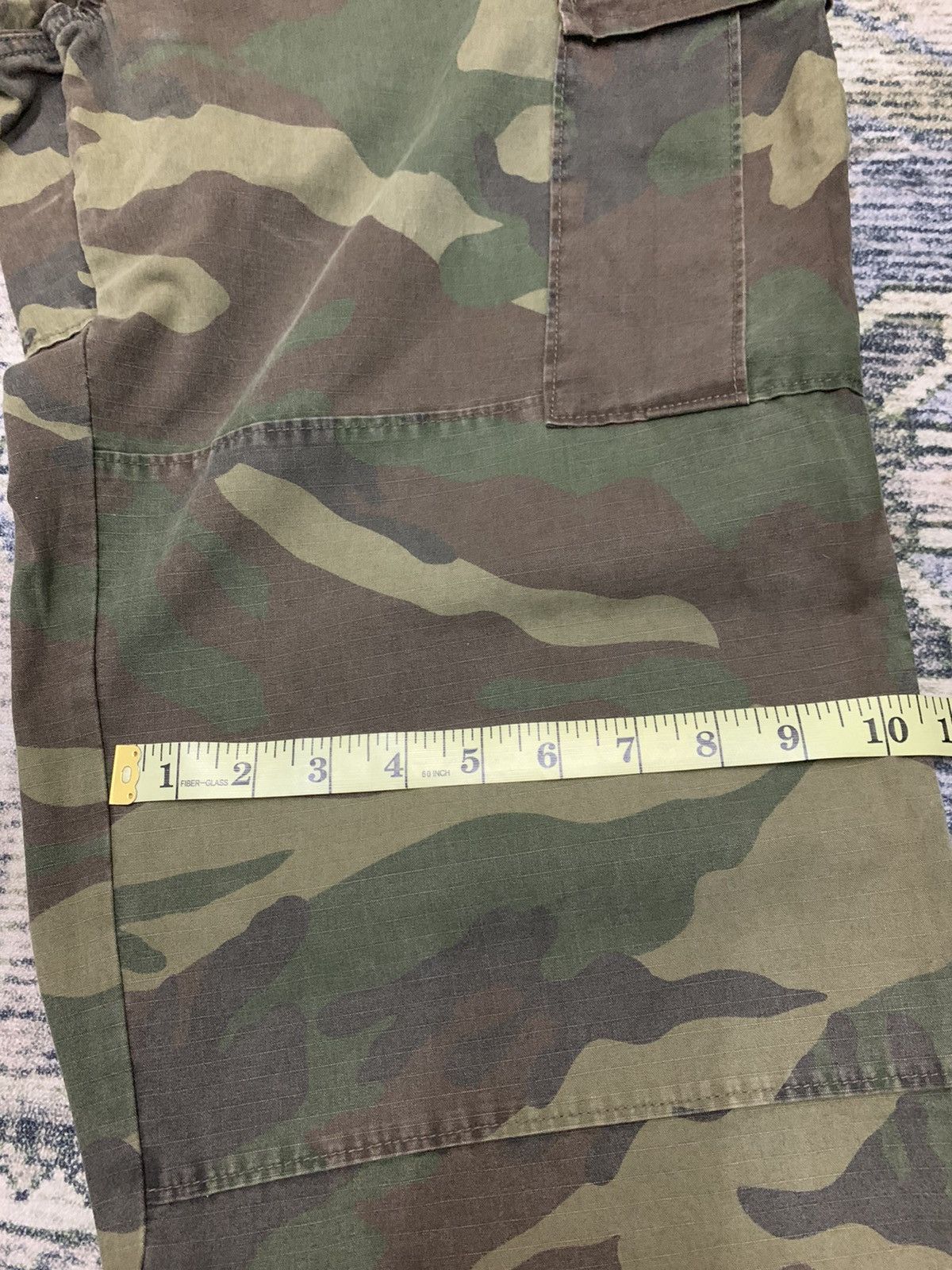 Franklin & Marshall Franklin & Marshall Cortez Camo Cargo Baggy Pants Size US 36 / EU 52 - 11 Thumbnail