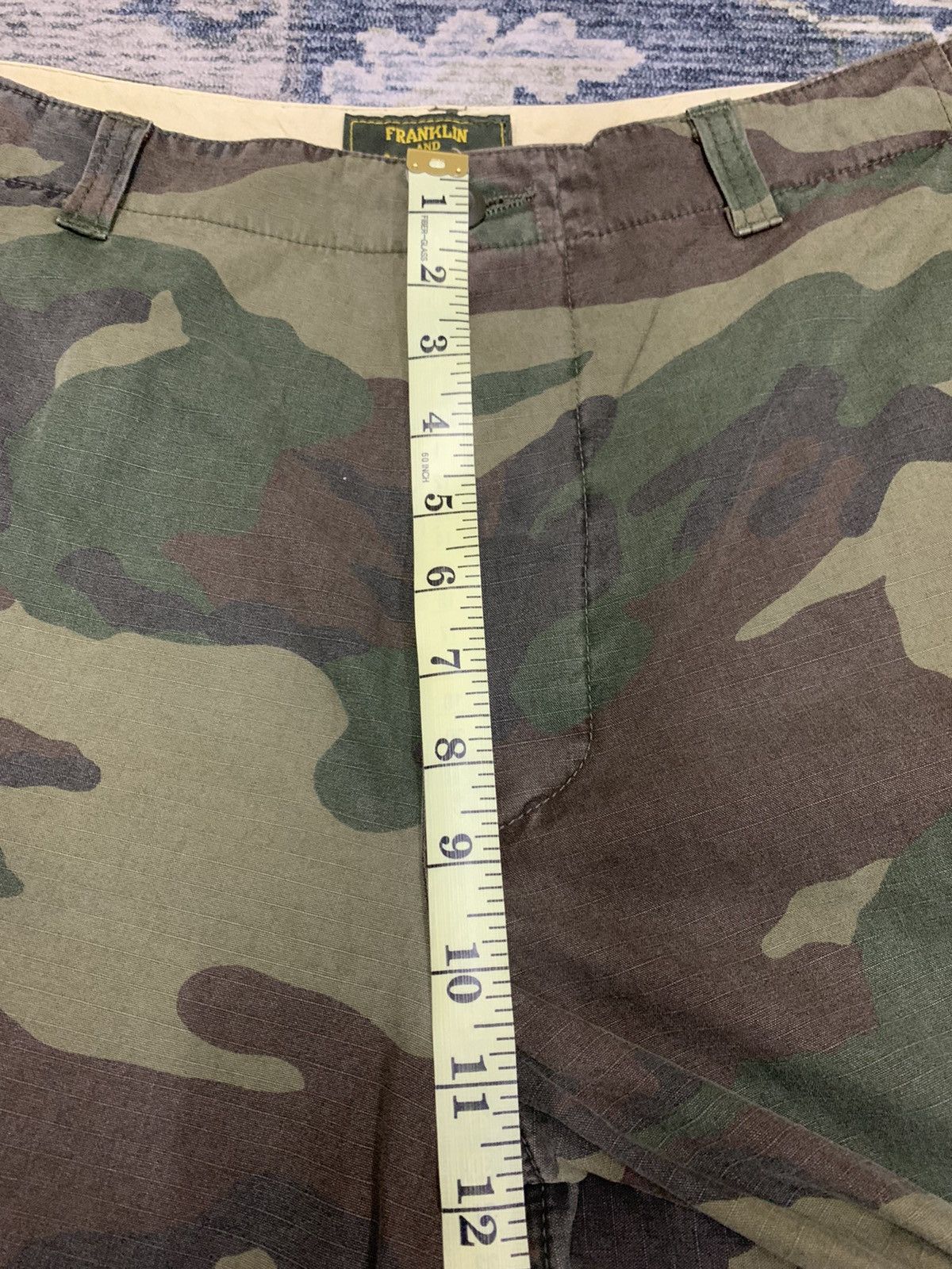 Franklin & Marshall Franklin & Marshall Cortez Camo Cargo Baggy Pants Size US 36 / EU 52 - 9 Thumbnail